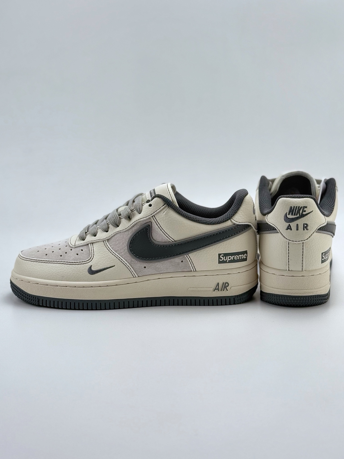 260 Nike Air Force 1 Low 07 x Supreme 白灰小钩  XZ6188-367