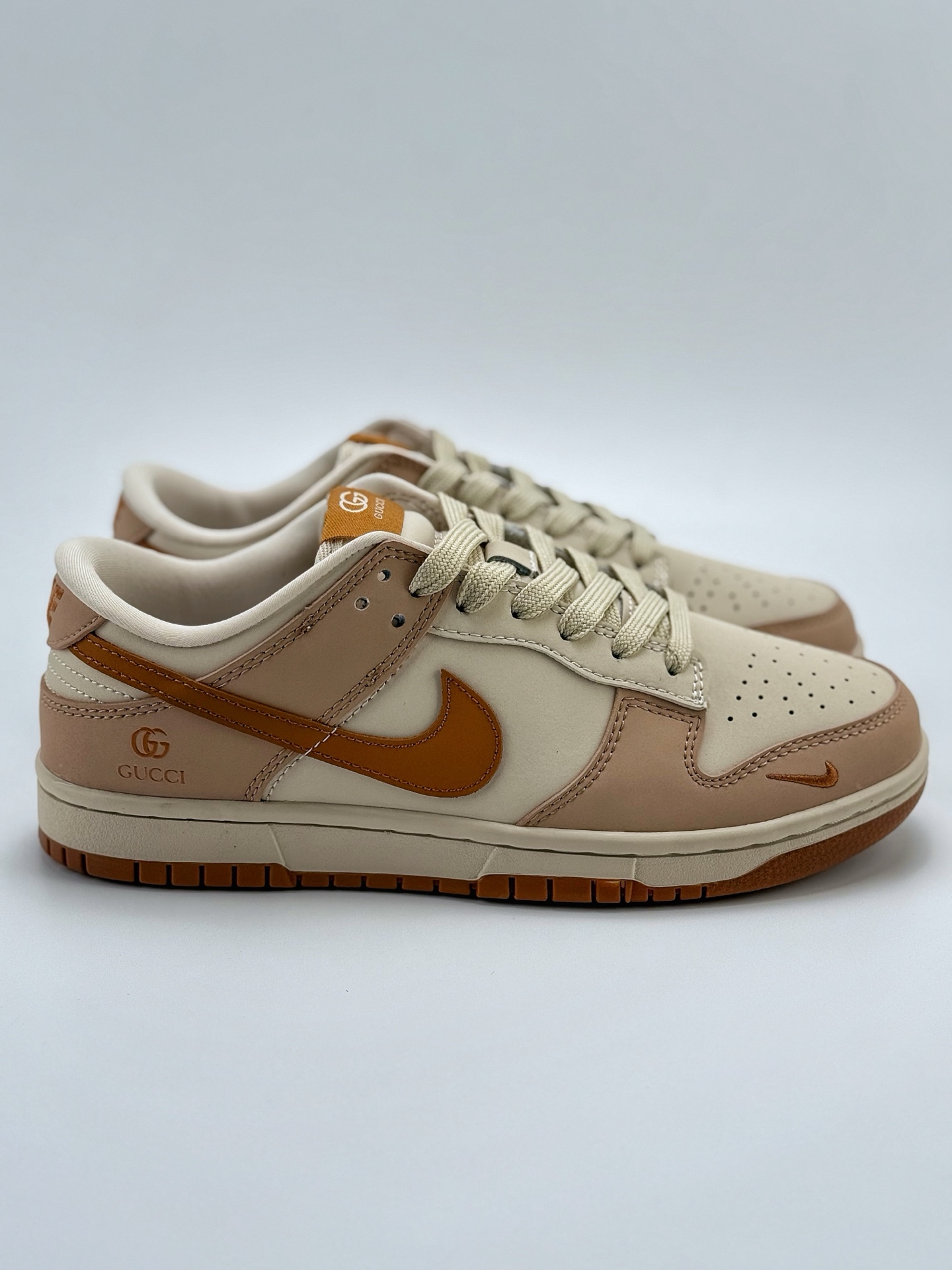 240 Nike SB Dunk Low x GUCCI 白橙小钩  XY2026-158