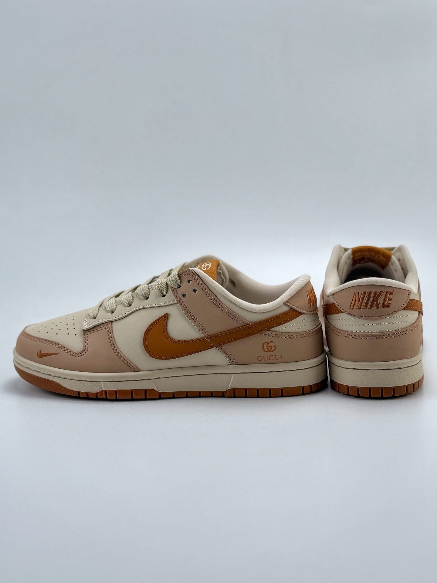 240 Nike SB Dunk Low x GUCCI 白橙小钩  XY2026-158