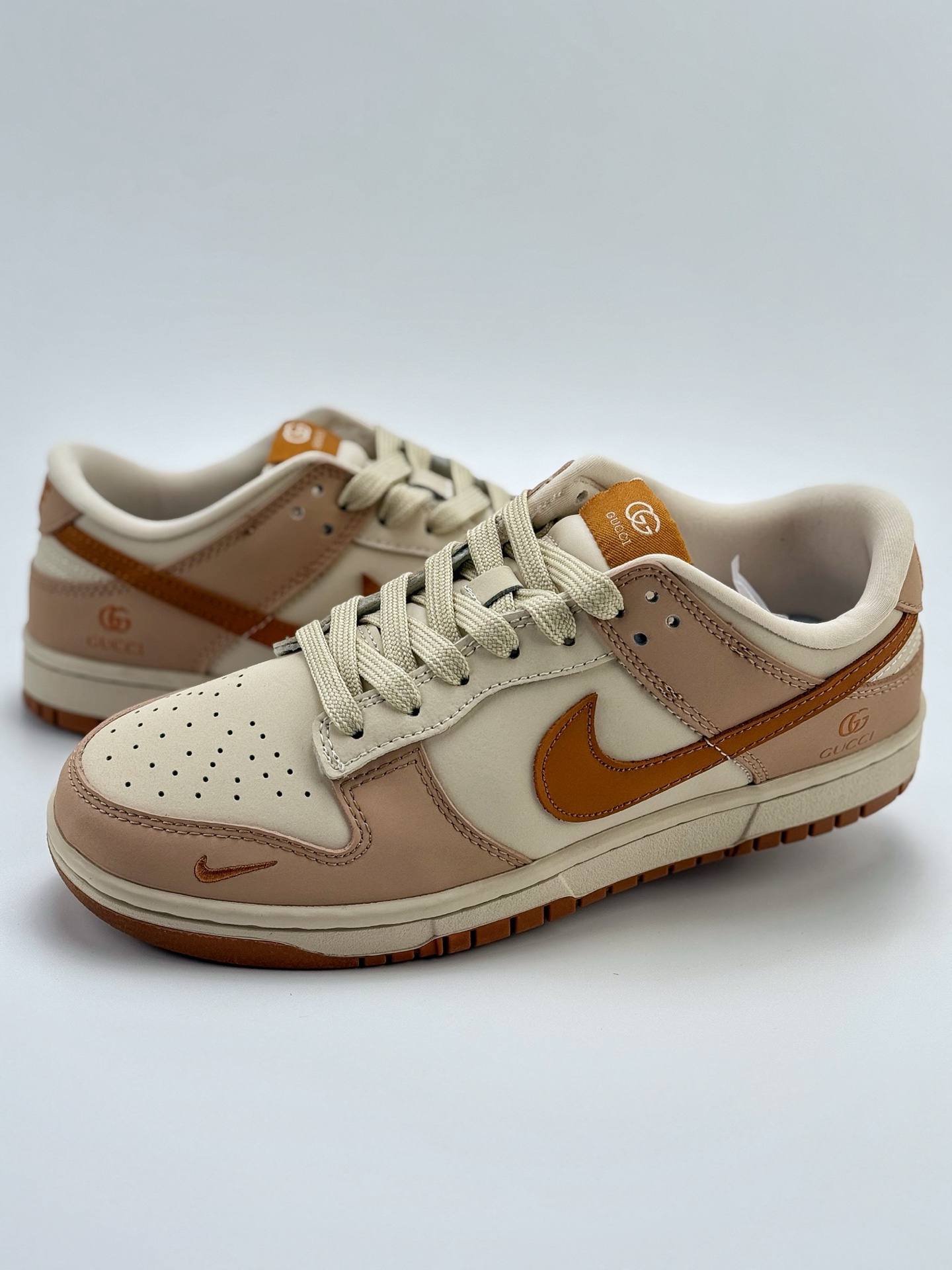 240 Nike SB Dunk Low x GUCCI 白橙小钩  XY2026-158