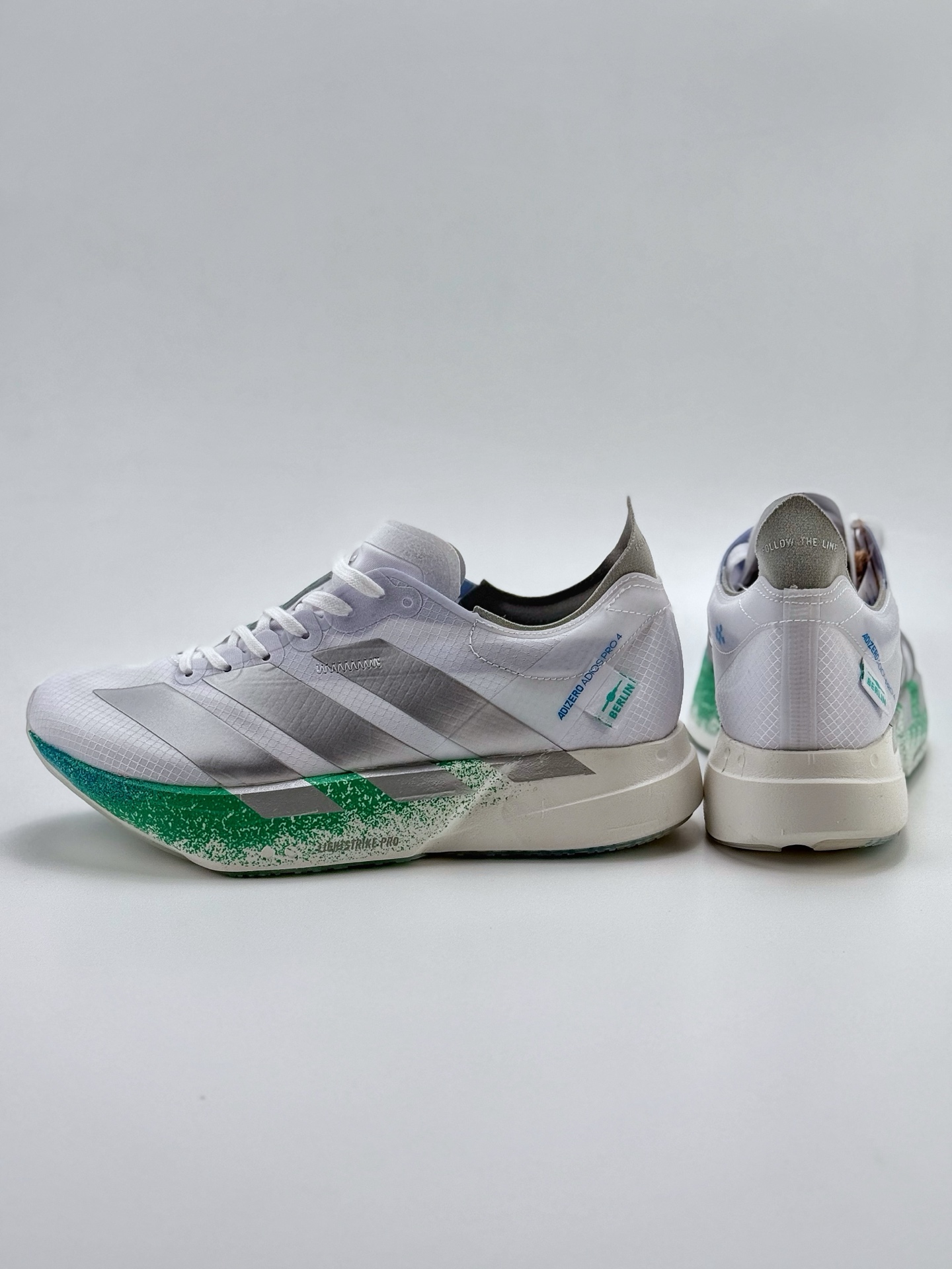 190 Ad Adizero Adios 4 M轻盈跑鞋 耐磨减震专业跑步鞋  JR6354