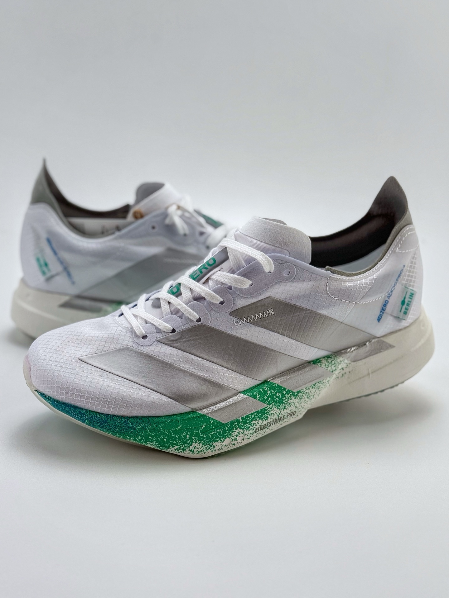 190 Ad Adizero Adios 4 M轻盈跑鞋 耐磨减震专业跑步鞋  JR6354
