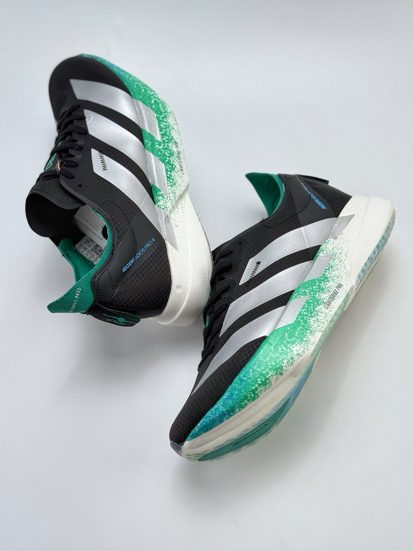 190 Ad Adizero Adios 4 M轻盈跑鞋 耐磨减震专业跑步鞋 JR6365