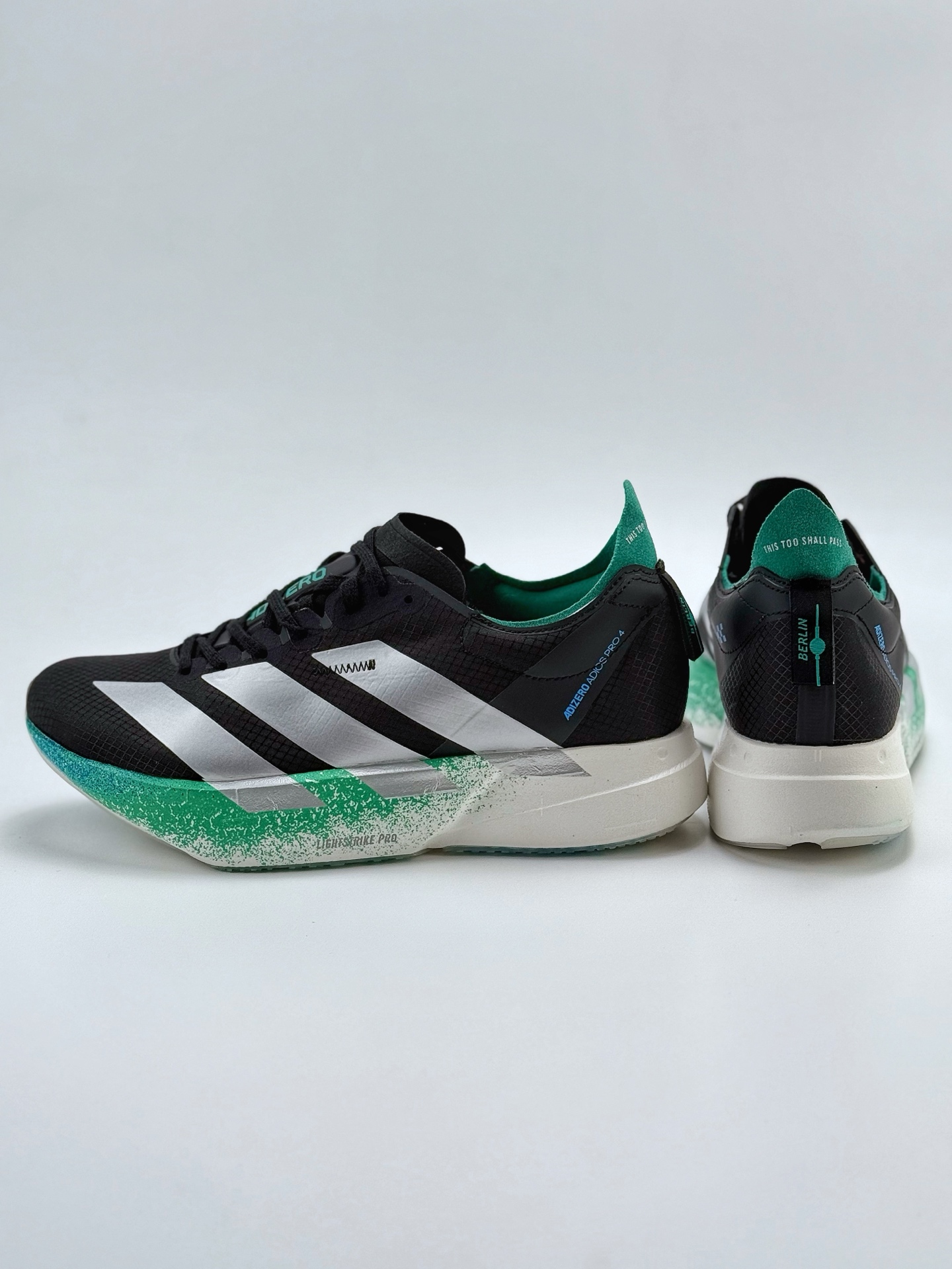 190 Ad Adizero Adios 4 M轻盈跑鞋 耐磨减震专业跑步鞋 JR6365