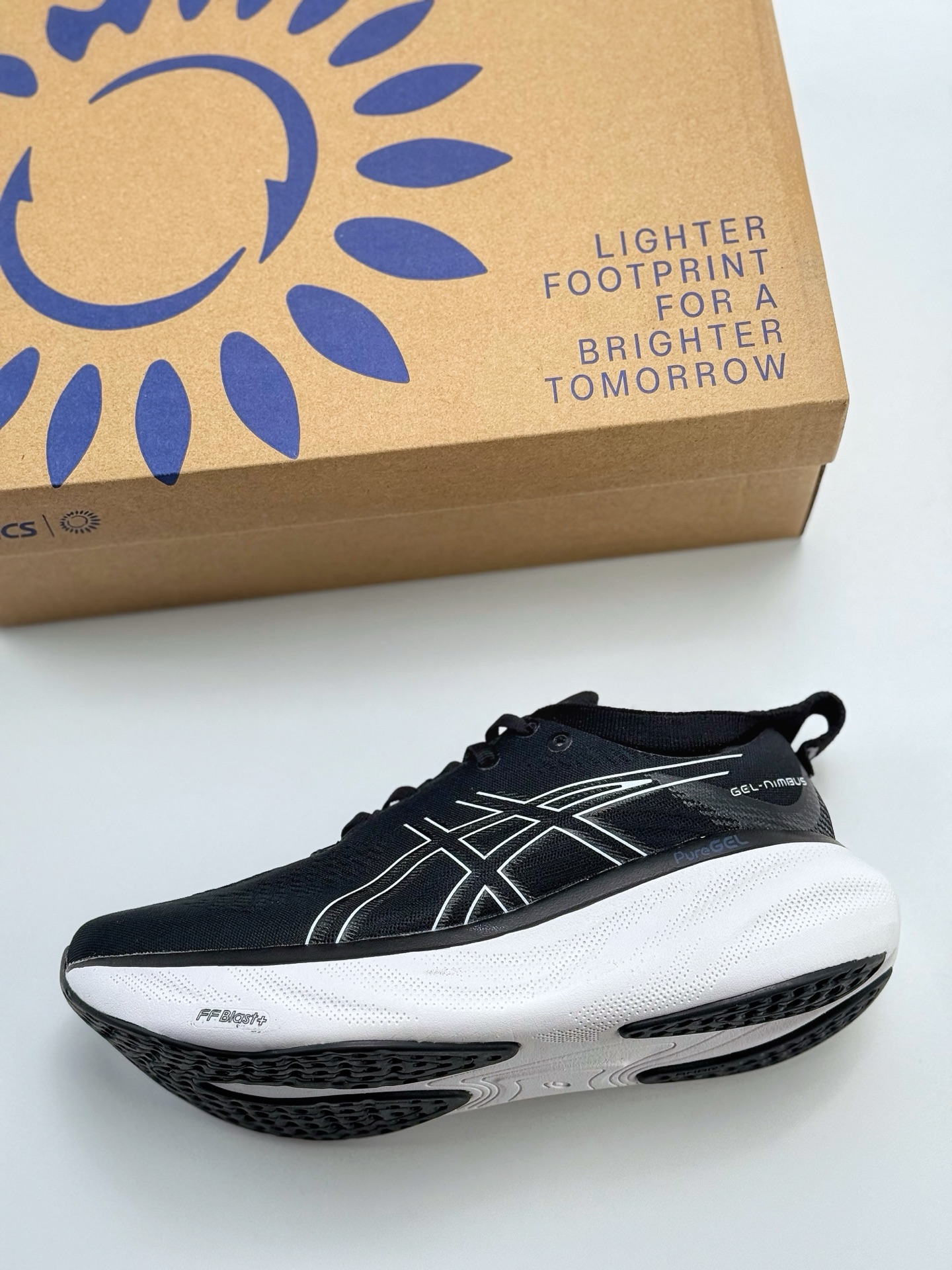 180 亚瑟士/Asics Gel-Cumulus 25 积云25代轻量化马拉松运动有氧慢跑鞋  1011B547-001