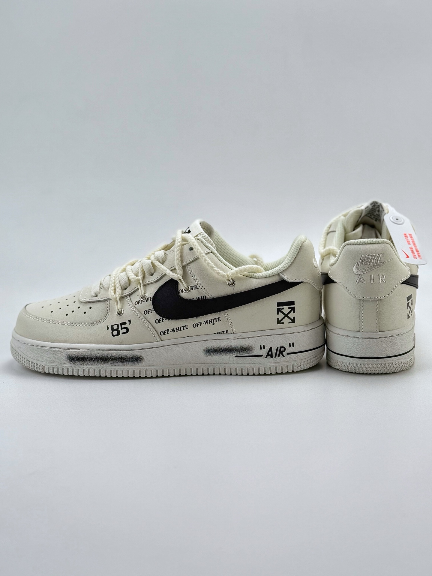 Nike Air Force 1 Low 07 x OFF-WHITE 白黑涂鸦绑带 TX 598911