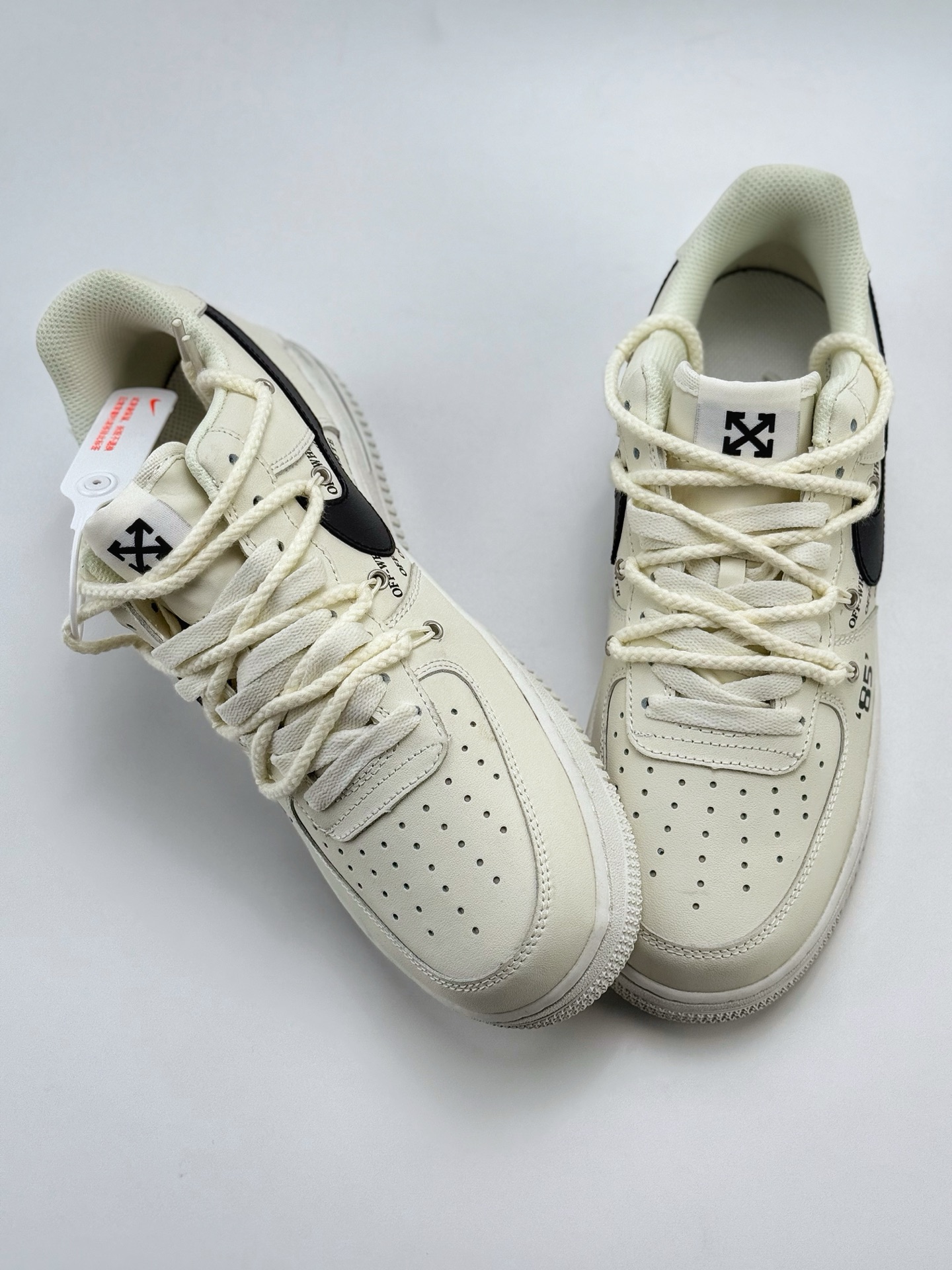 Nike Air Force 1 Low 07 x OFF-WHITE 白黑涂鸦绑带 TX 598911