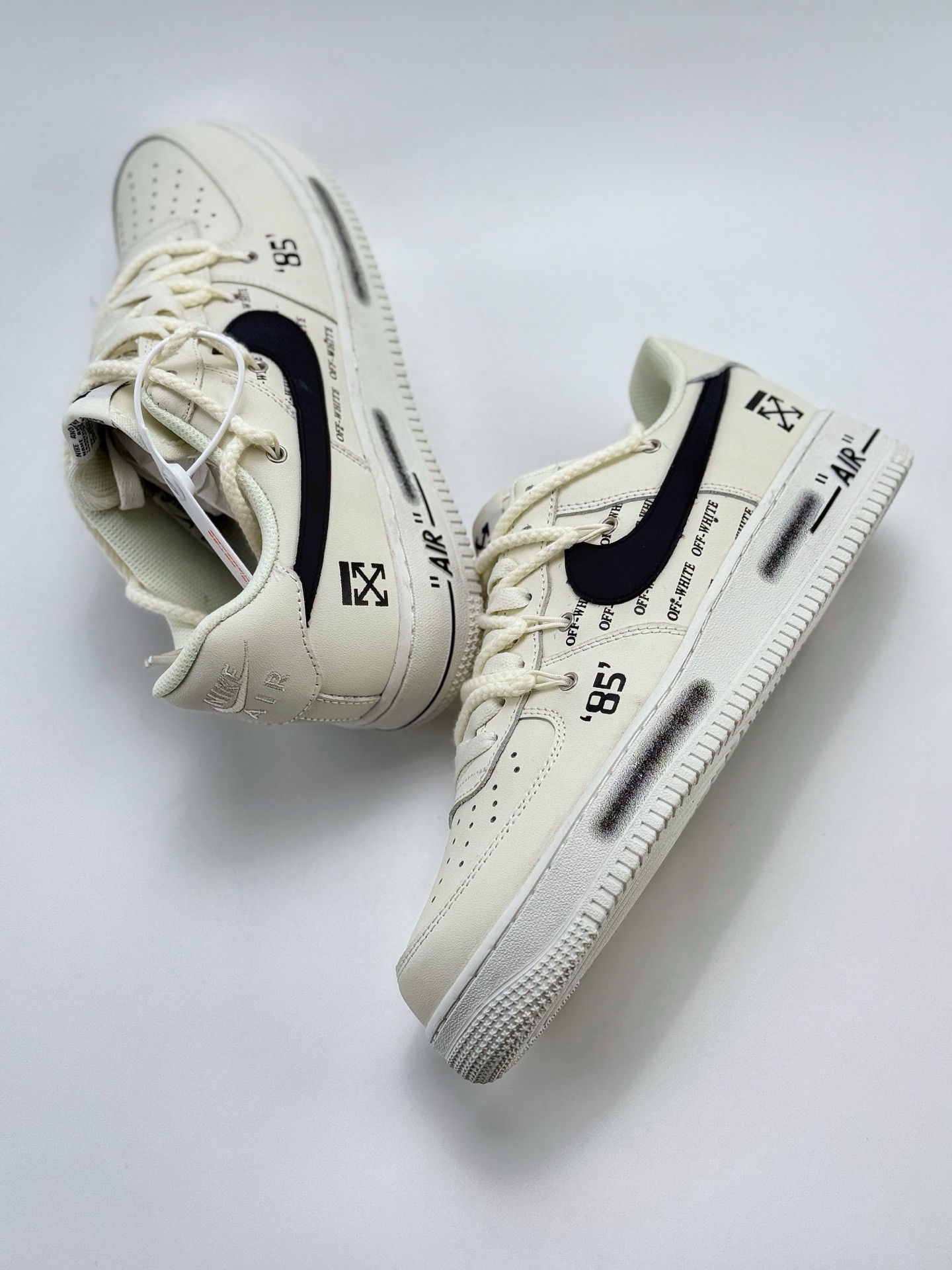 Nike Air Force 1 Low 07 x OFF-WHITE 白黑涂鸦绑带 TX 598911