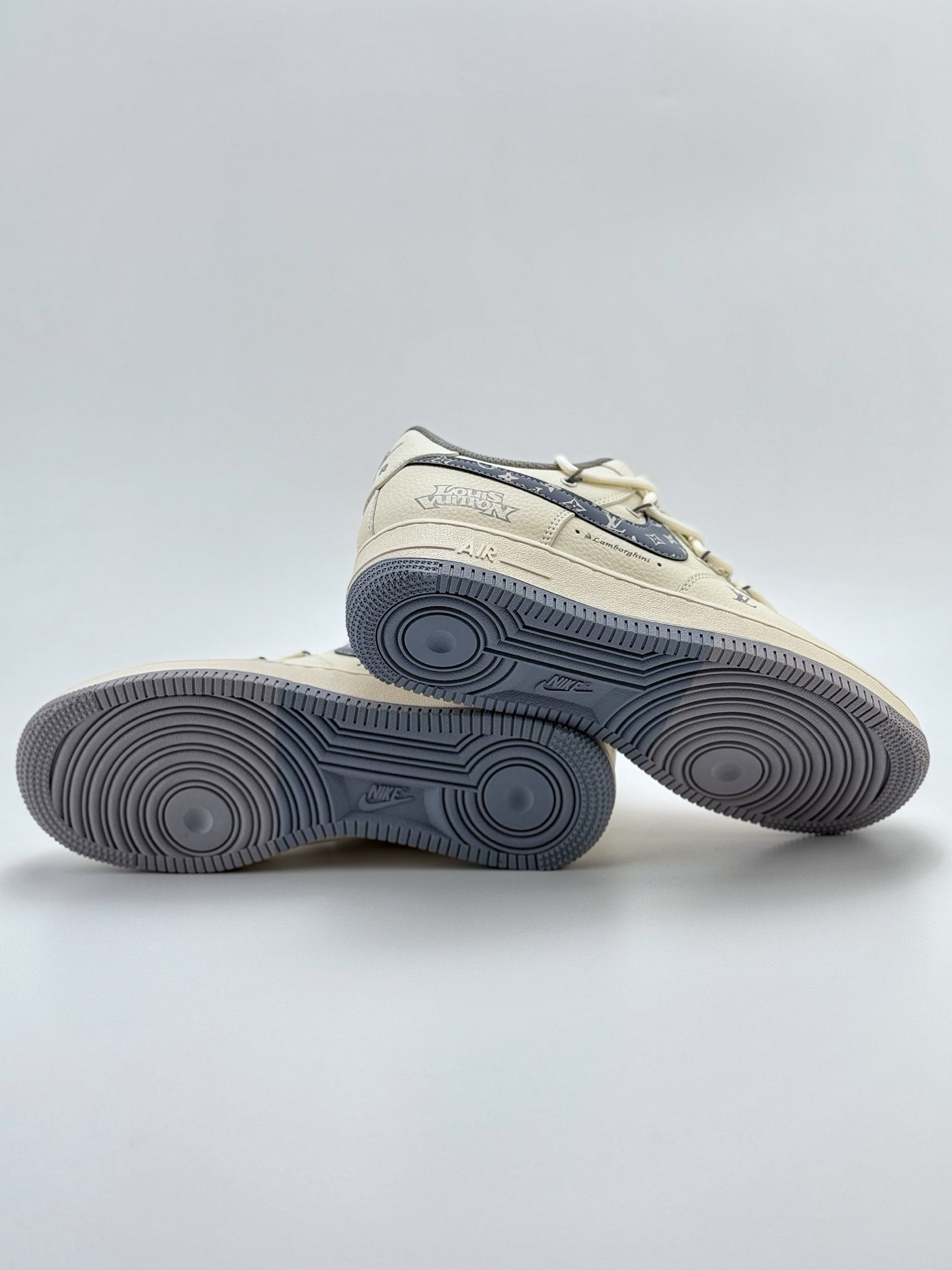 Nike Air Force 1 Low 07 x Louis Vuitton 白灰绑带满天星 DM6868-065