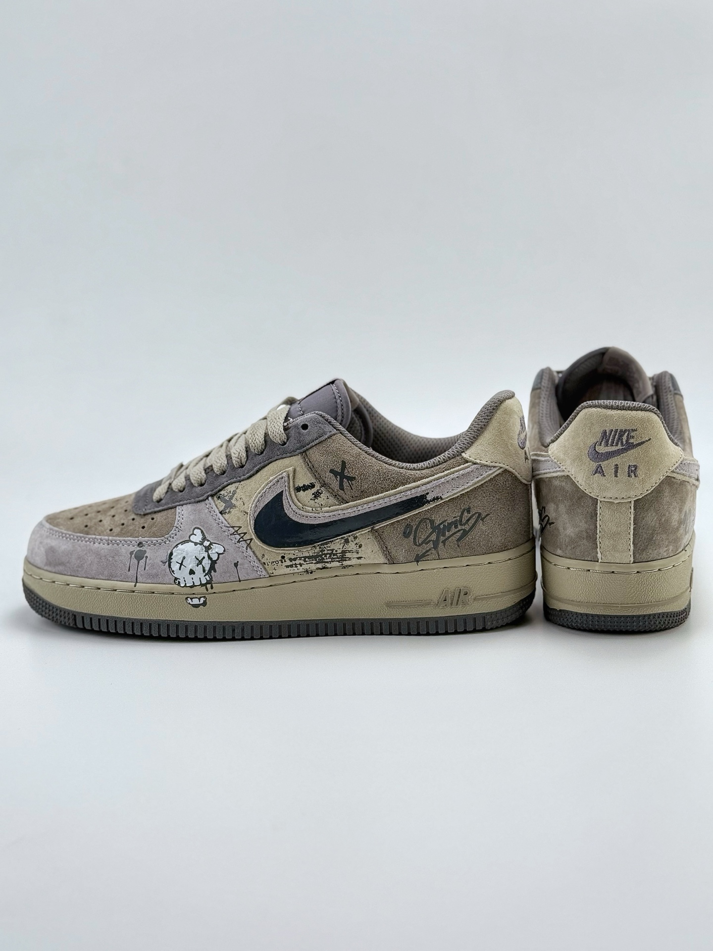 Nike Air Force 1 Low 07 米灰涂鸦 YD2425-660