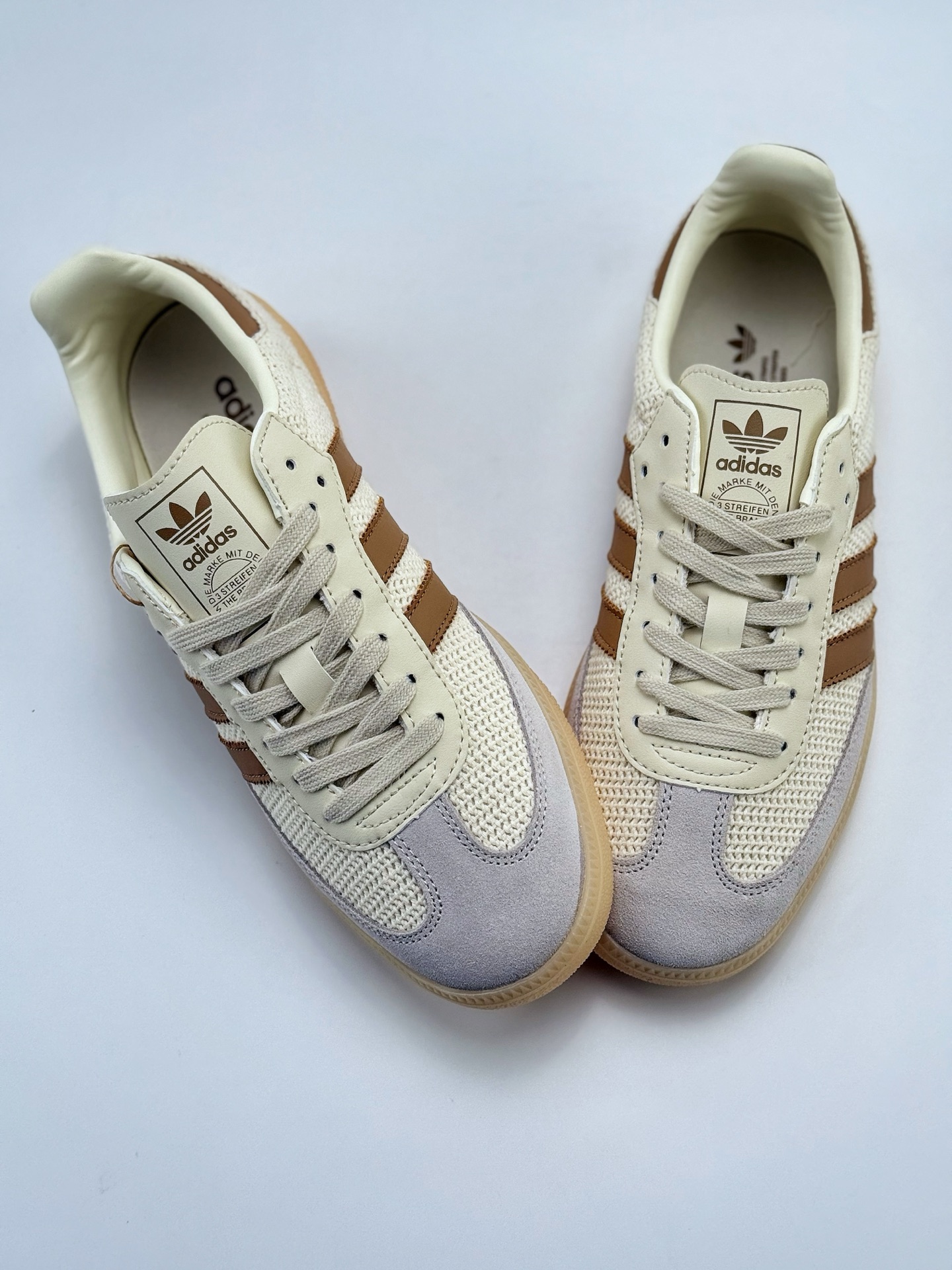 160 adidas originals Samba OG 米黄  JI3185