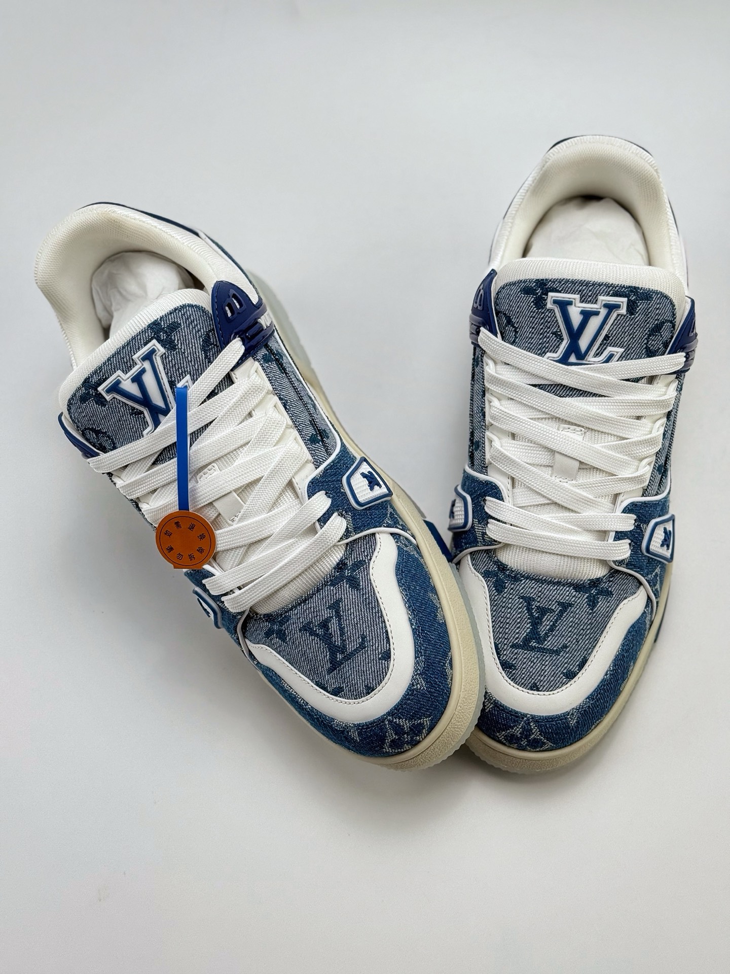550（正确版本） 新货Louis Vuitton 路易威登 LV Trainer 低帮休闲板鞋