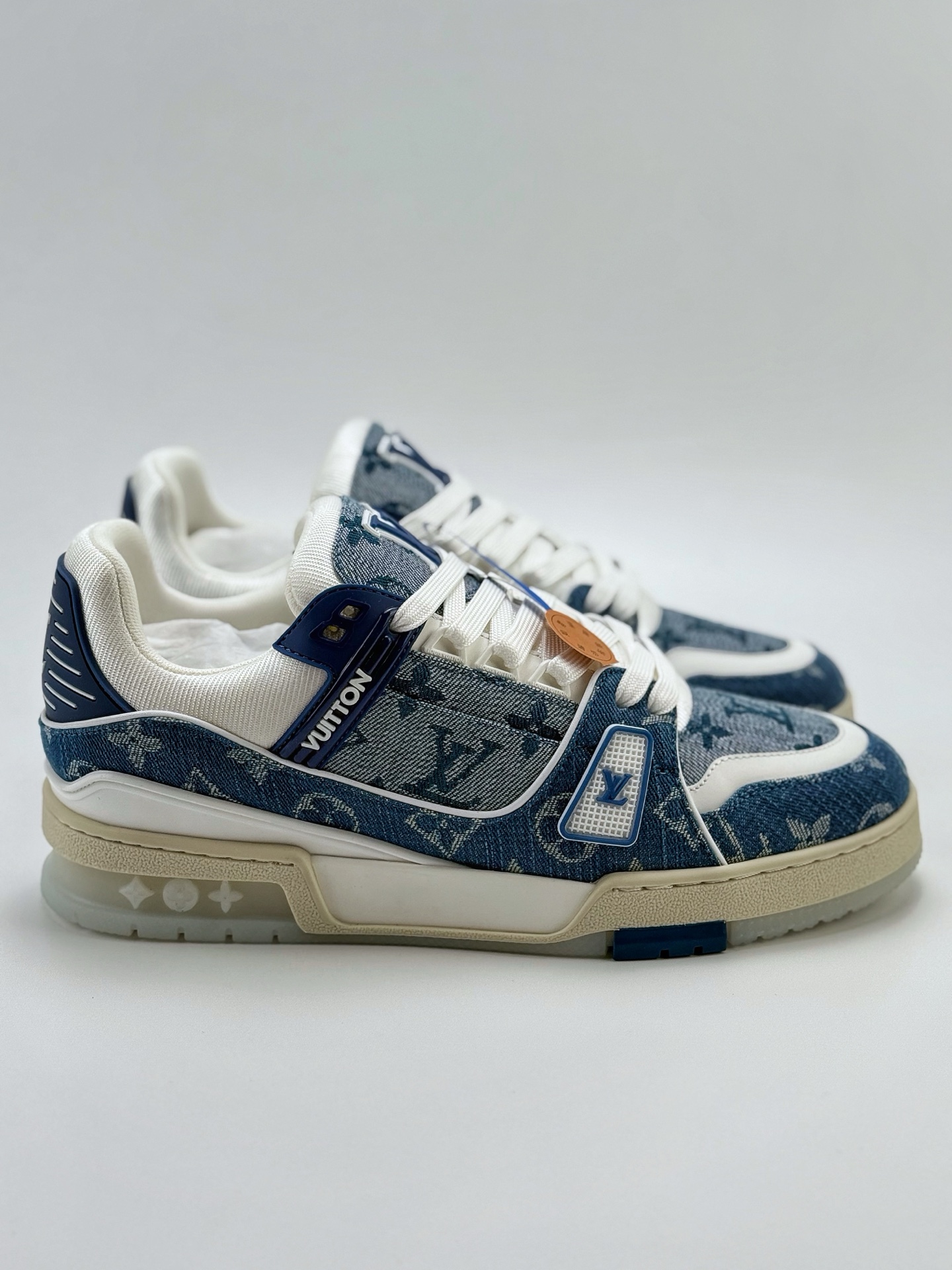 550（正确版本） 新货Louis Vuitton 路易威登 LV Trainer 低帮休闲板鞋