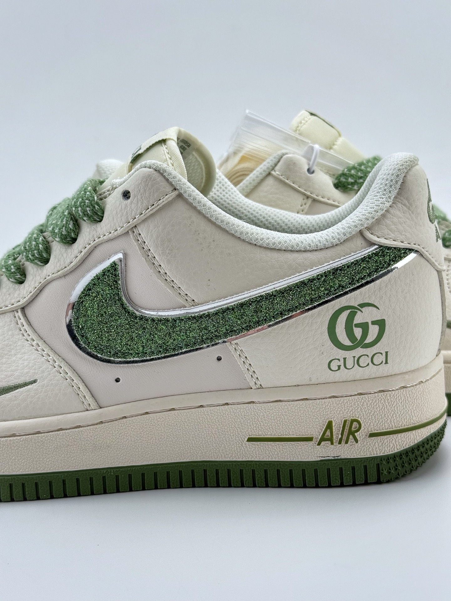 220 Nike Air Force 1 Low 07 x GUCCI 白绿小钩满天星 QY6818-607