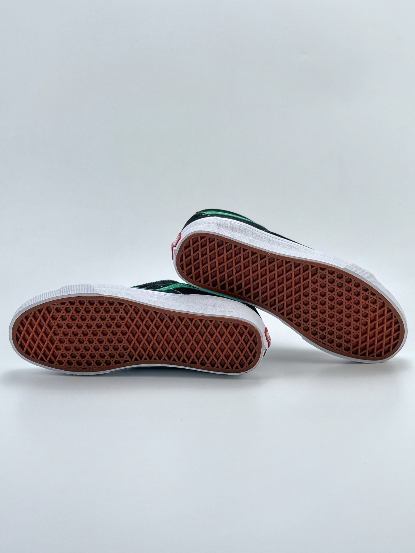 140 Vans Sk8-Mid万斯中帮系列 经典中帮 绿色条纹 板鞋