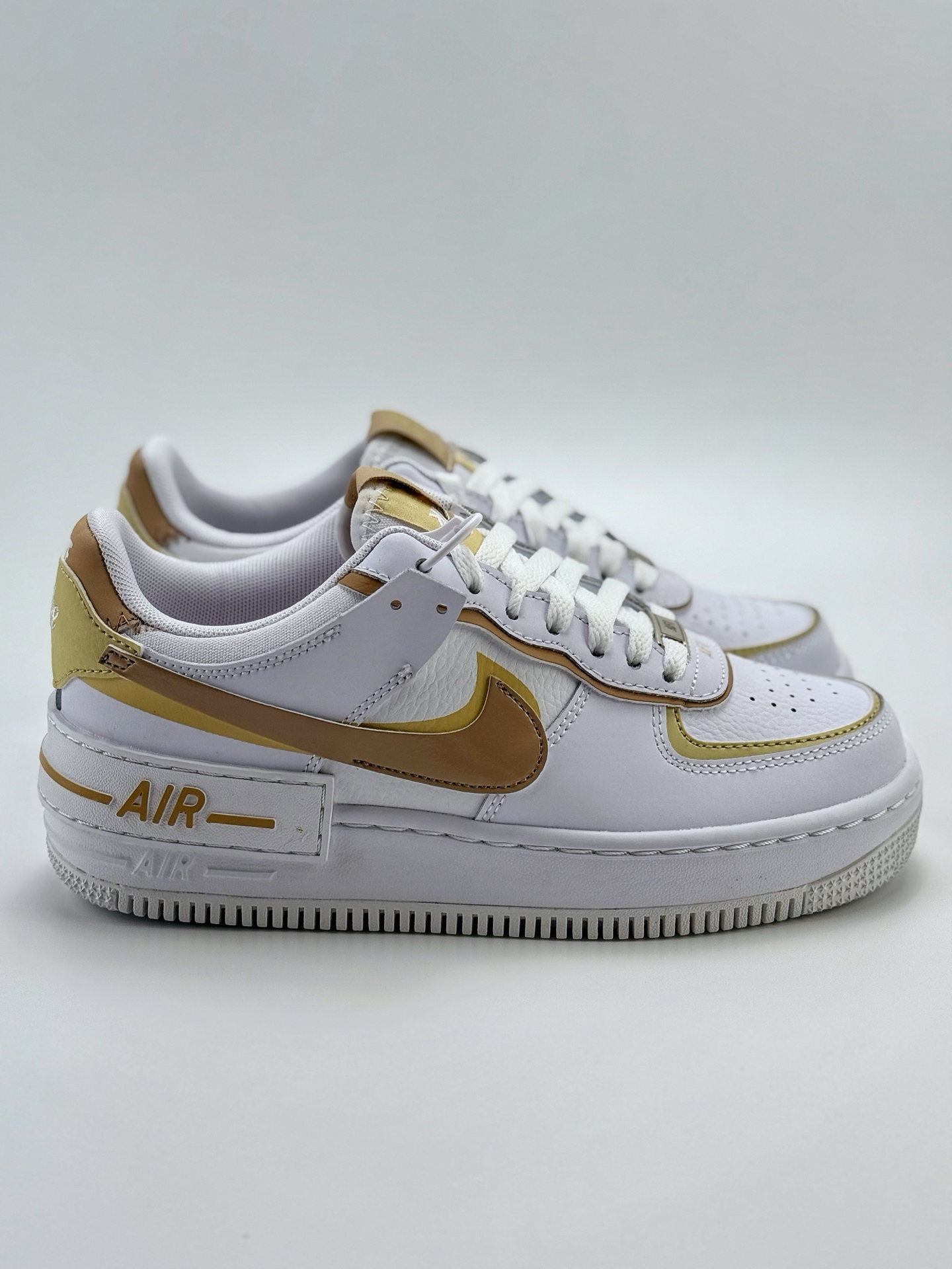 180 Nike Air Force 1 Low 07 Shadow 白黄  DZ1847-111