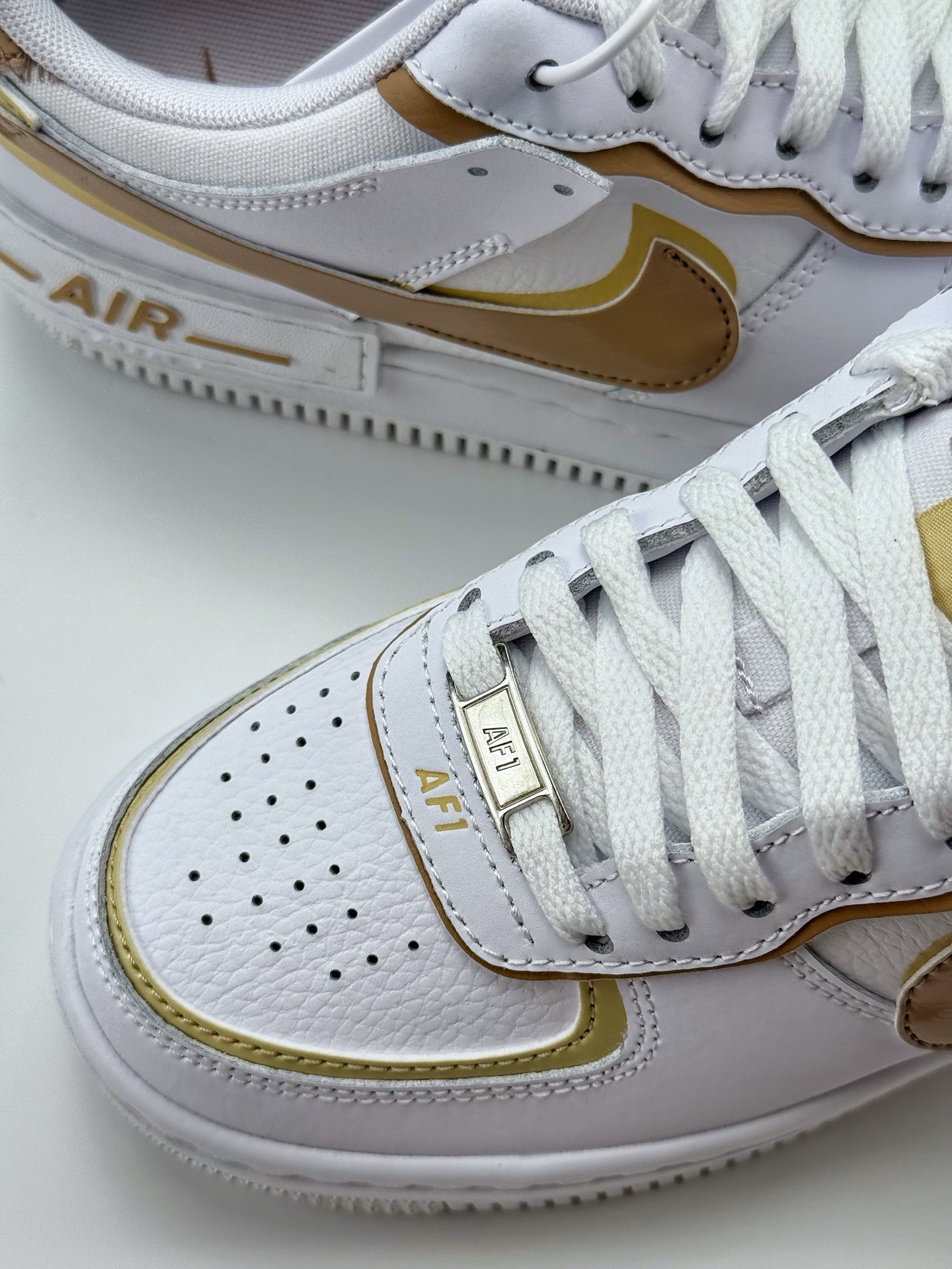 180 Nike Air Force 1 Low 07 Shadow 白黄  DZ1847-111
