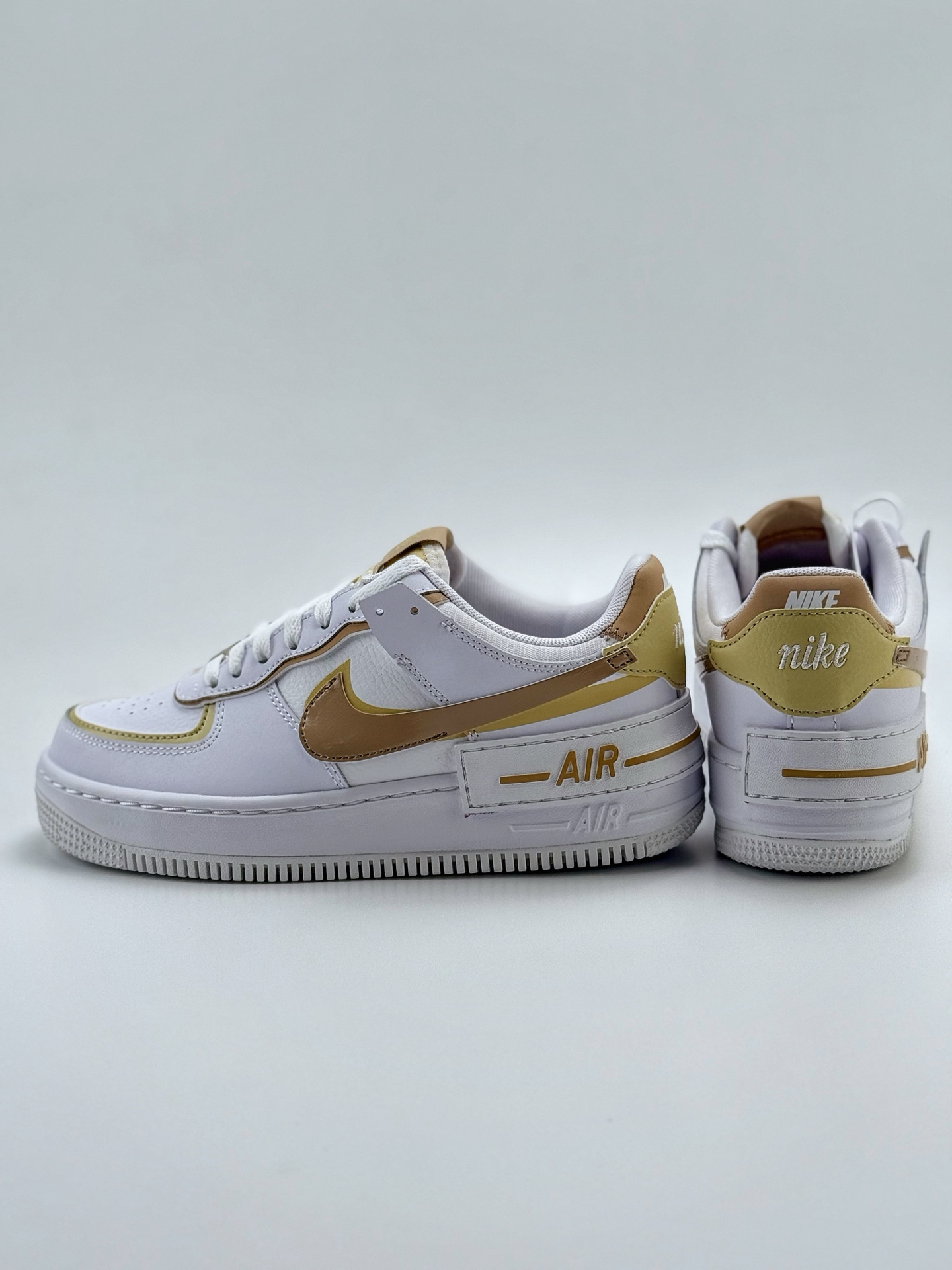 180 Nike Air Force 1 Low 07 Shadow 白黄  DZ1847-111