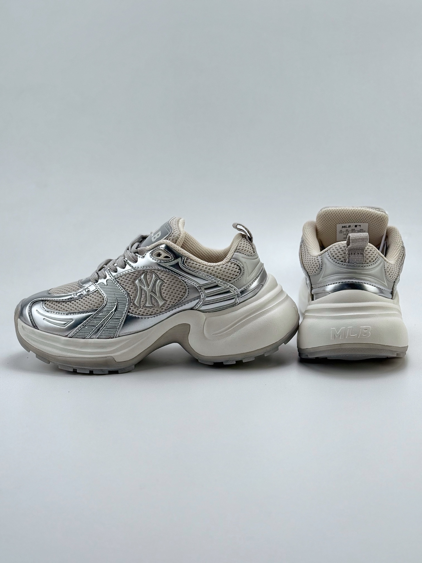 200 NY美国榄球洋基队 x MLB Chunky Runner Basic  厚底老爹厚底休闲运动慢跑鞋  3ASHW05N