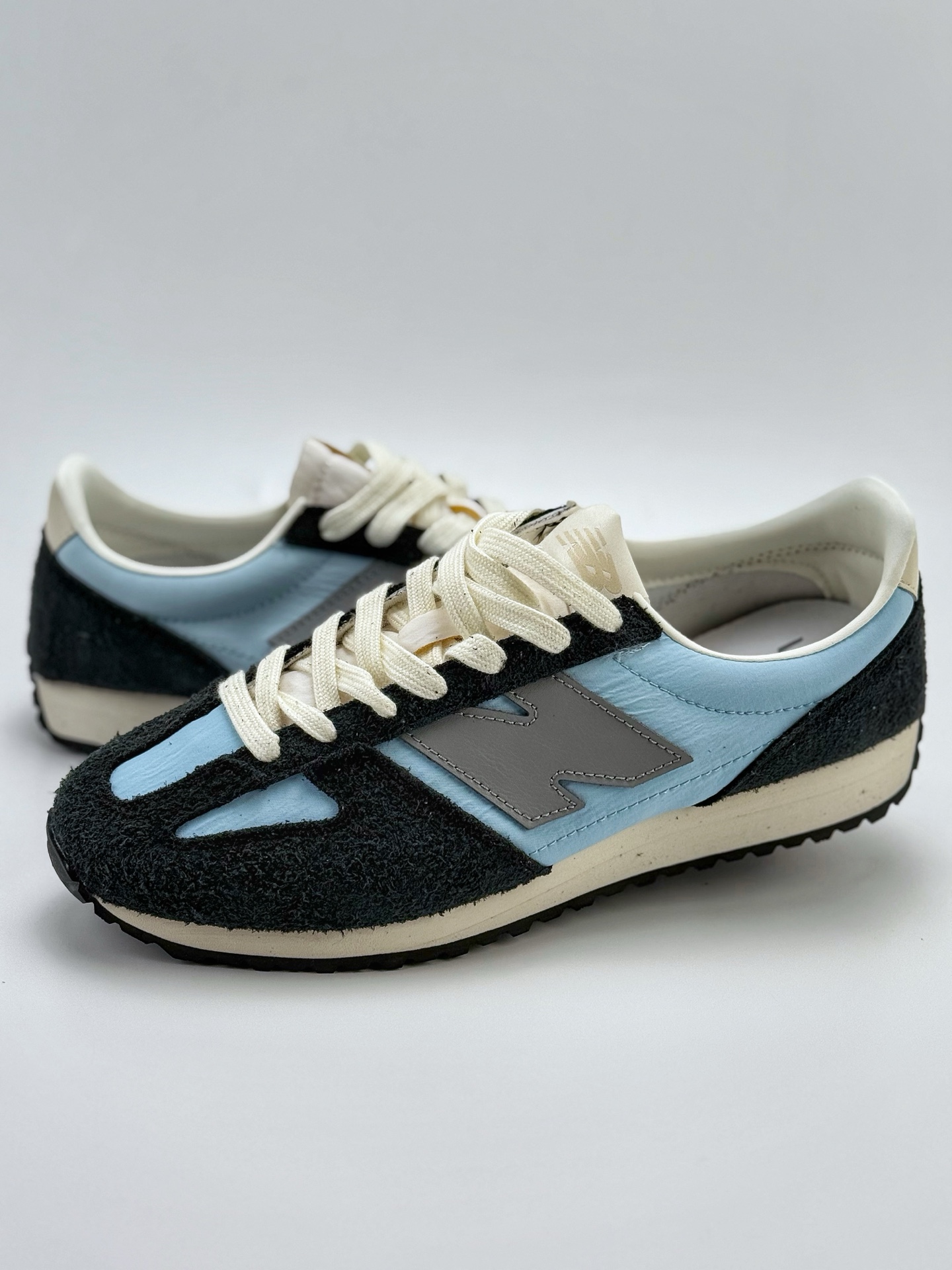 170 New Balance NB471 纯原系列 471系列织物牛剖层革生活休闲鞋 U471AB