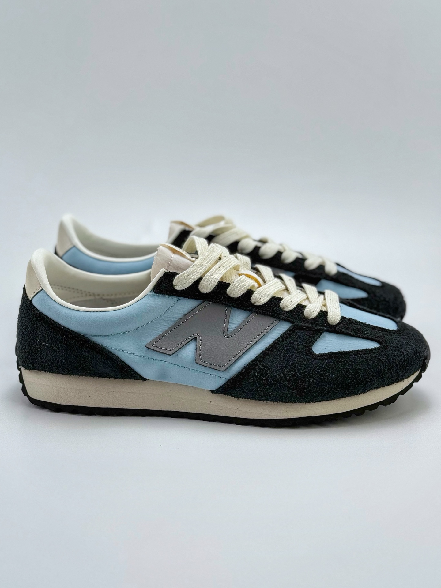 170 New Balance NB471 纯原系列 471系列织物牛剖层革生活休闲鞋 U471AB