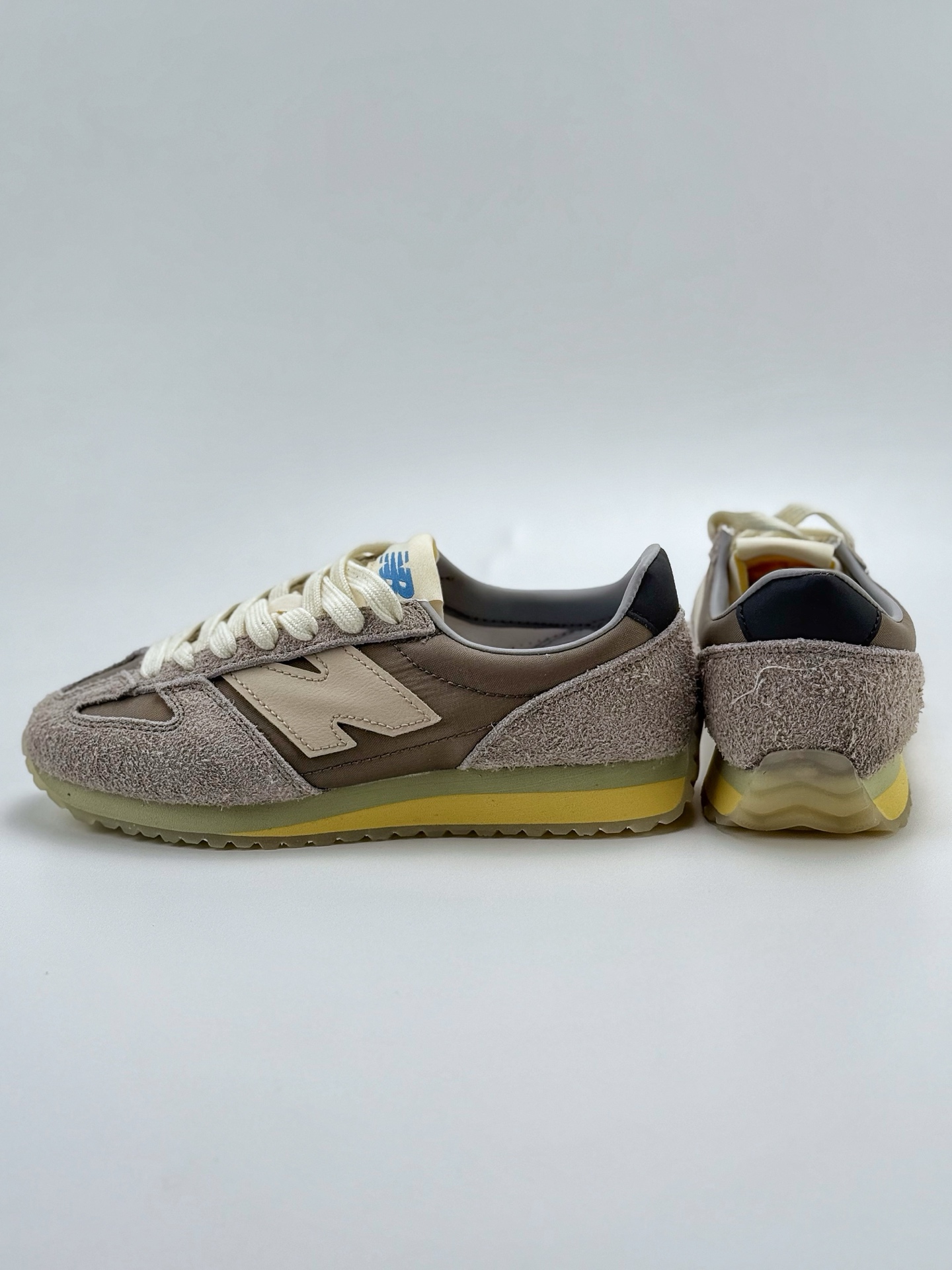 170 New Balance NB471 纯原系列 471系列织物牛剖层革生活休闲鞋  U471GR