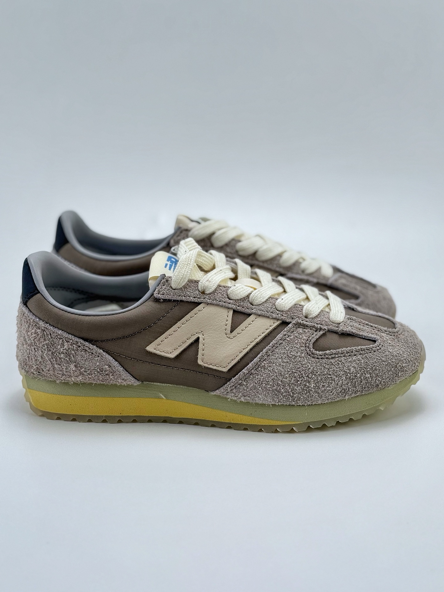170 New Balance NB471 纯原系列 471系列织物牛剖层革生活休闲鞋  U471GR