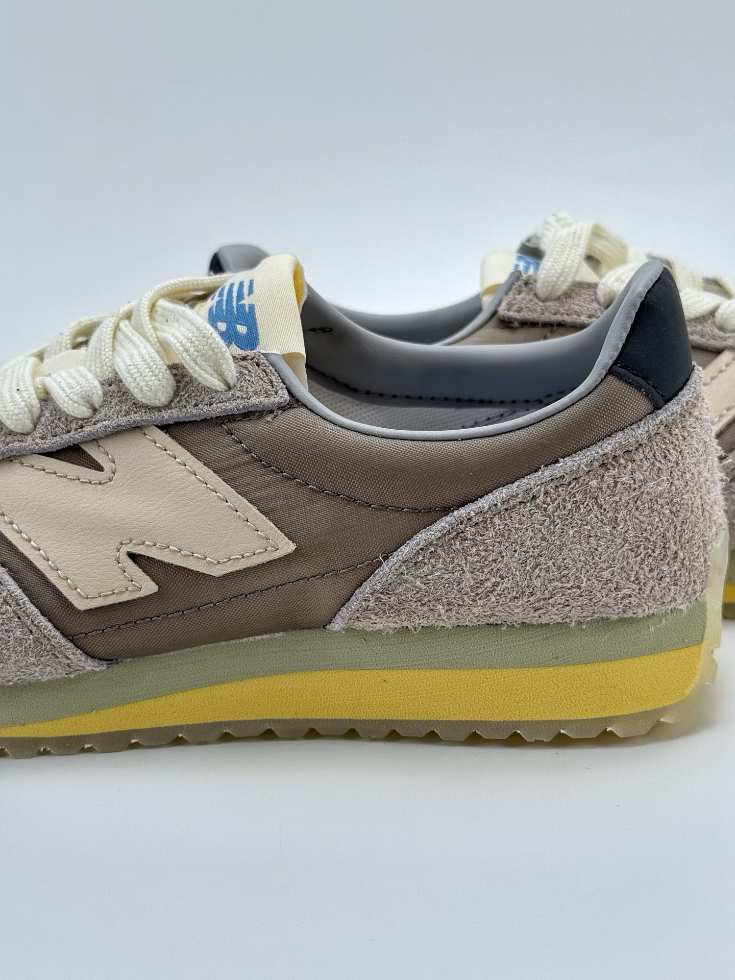 170 New Balance NB471 纯原系列 471系列织物牛剖层革生活休闲鞋  U471GR