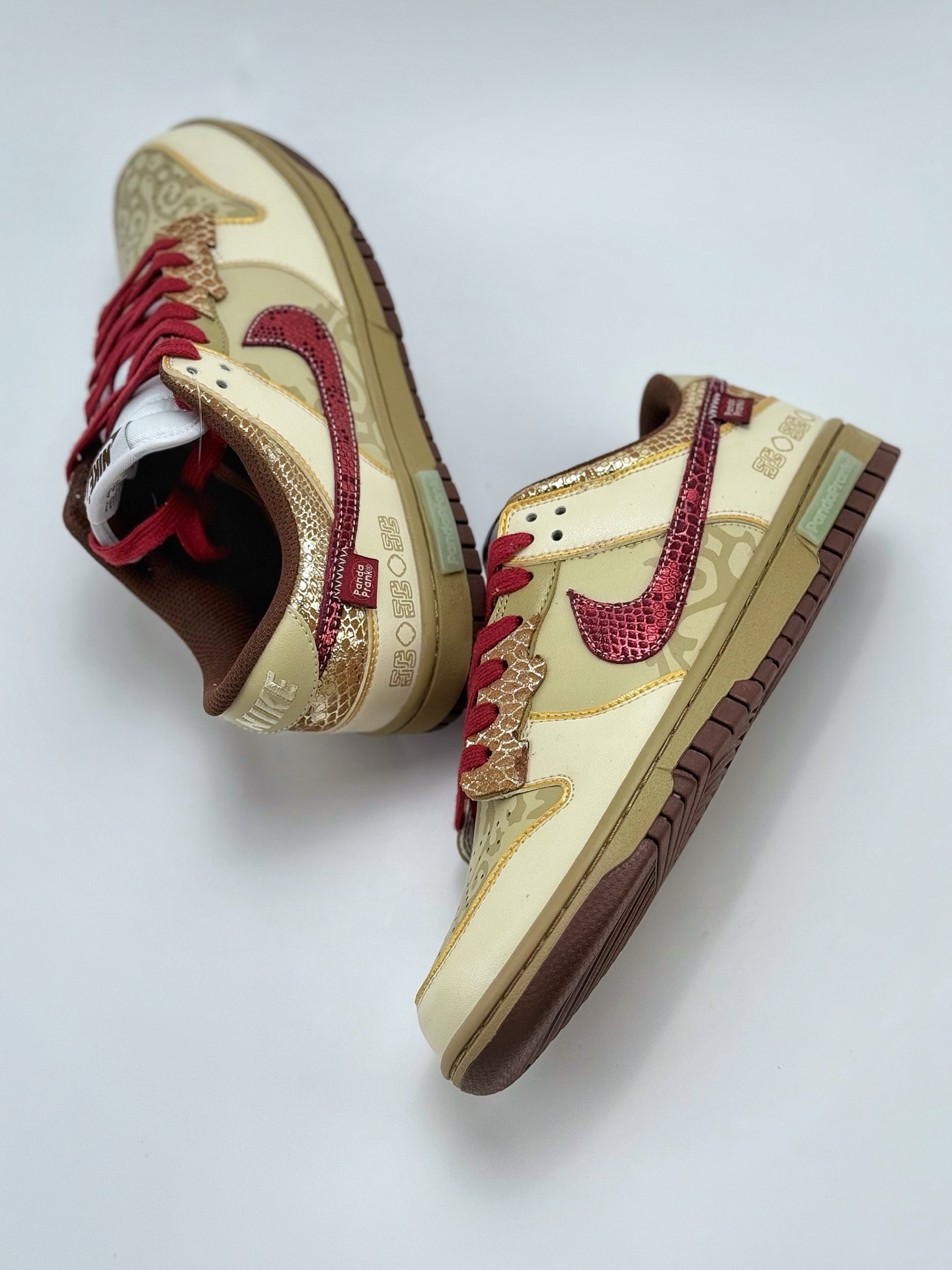 280 Nike SB Dunk Low ”Surfaces In Brown And Sail”  熊猫恶作剧 CNY 蛇年 兑尘迎金 金蛇衔财  DQ1503-124