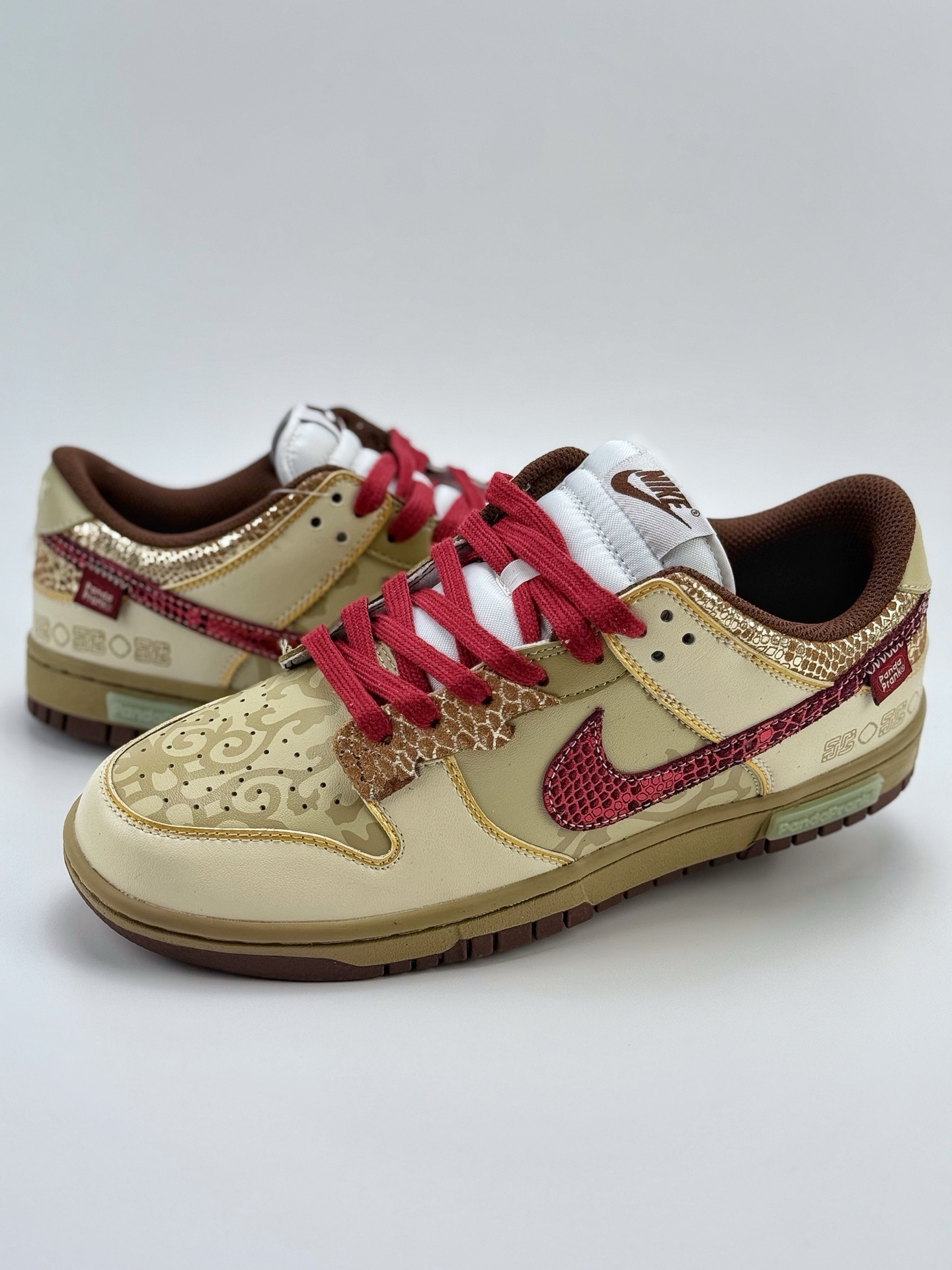 280 Nike SB Dunk Low ”Surfaces In Brown And Sail”  熊猫恶作剧 CNY 蛇年 兑尘迎金 金蛇衔财  DQ1503-124