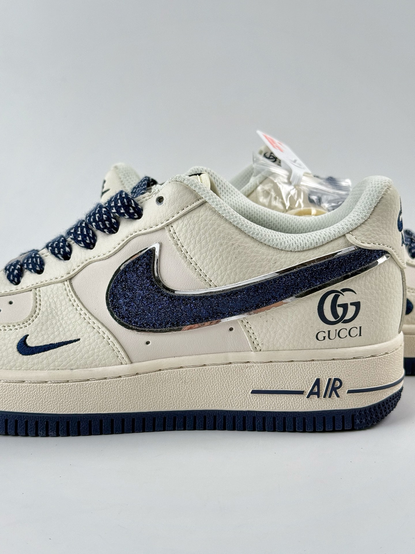 220 Nike Air Force 1 Low 07 x GUCCI 白蓝小钩满天星  QY6818-610