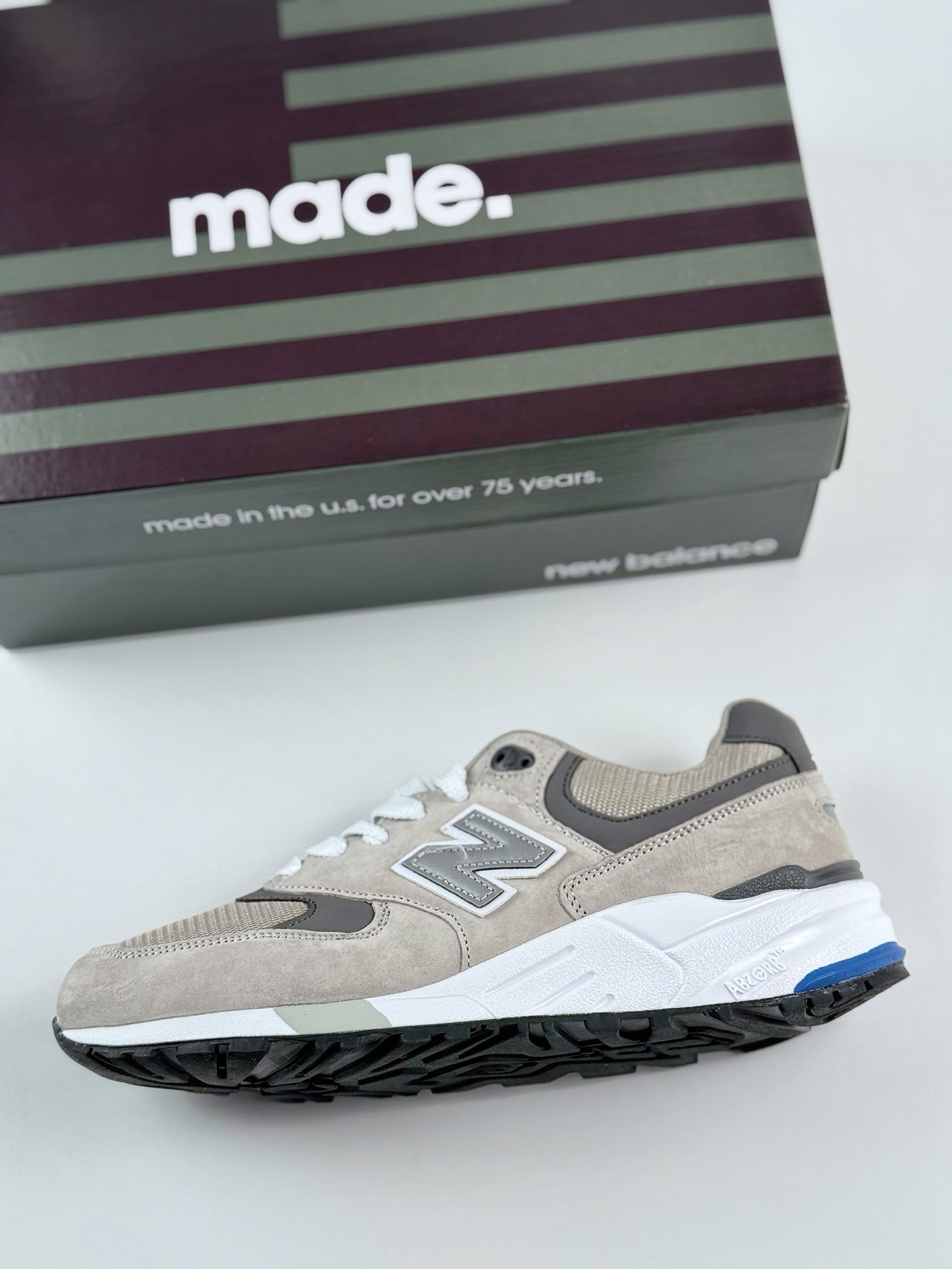 220 原厂渠道 New Balance NB999系列 复古增高跑步运动鞋  ML999CG