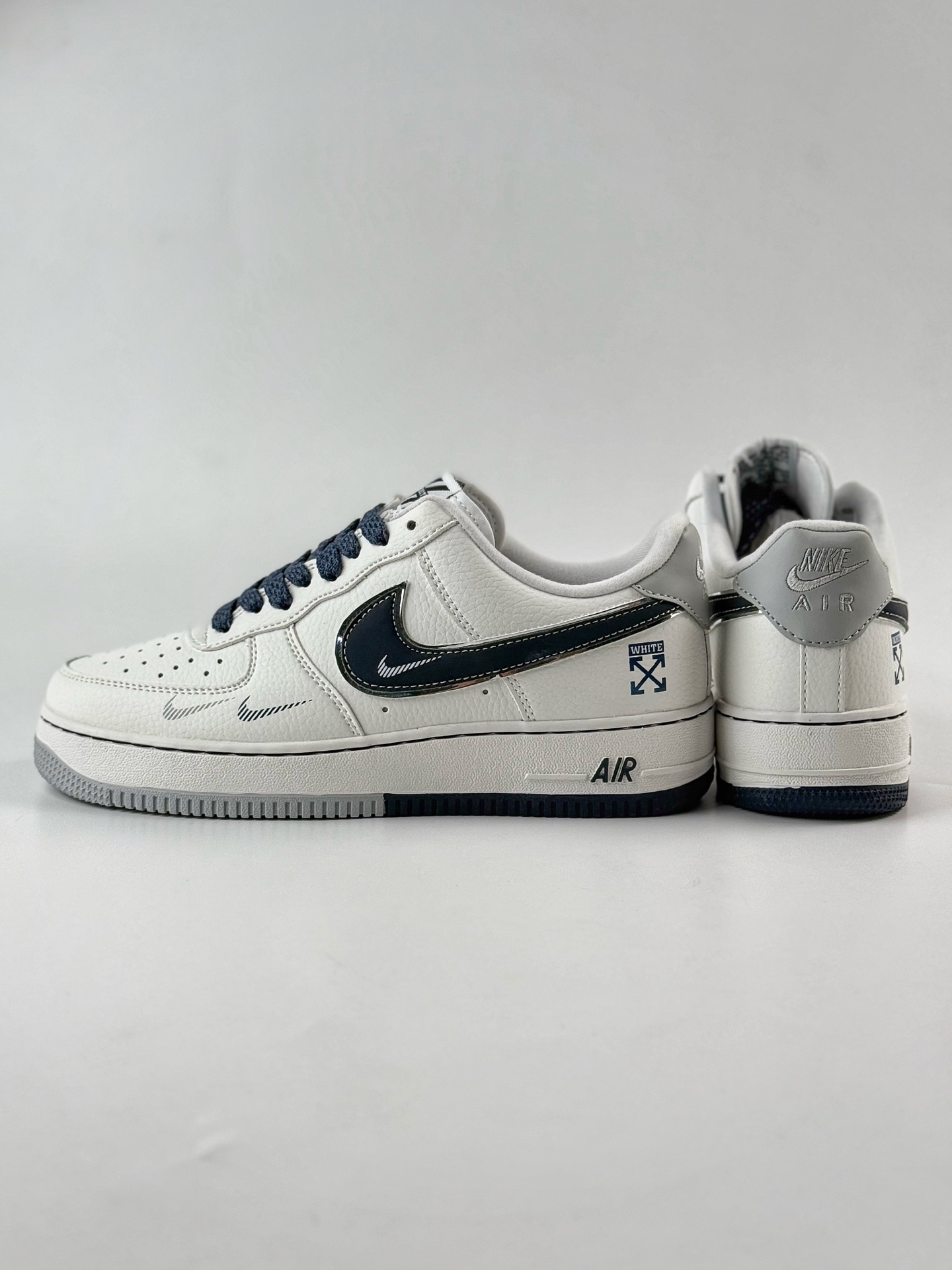 220 Nike Air Force 1 Low 07 x OFF-WHITE 白蓝小钩 DQ6628-158