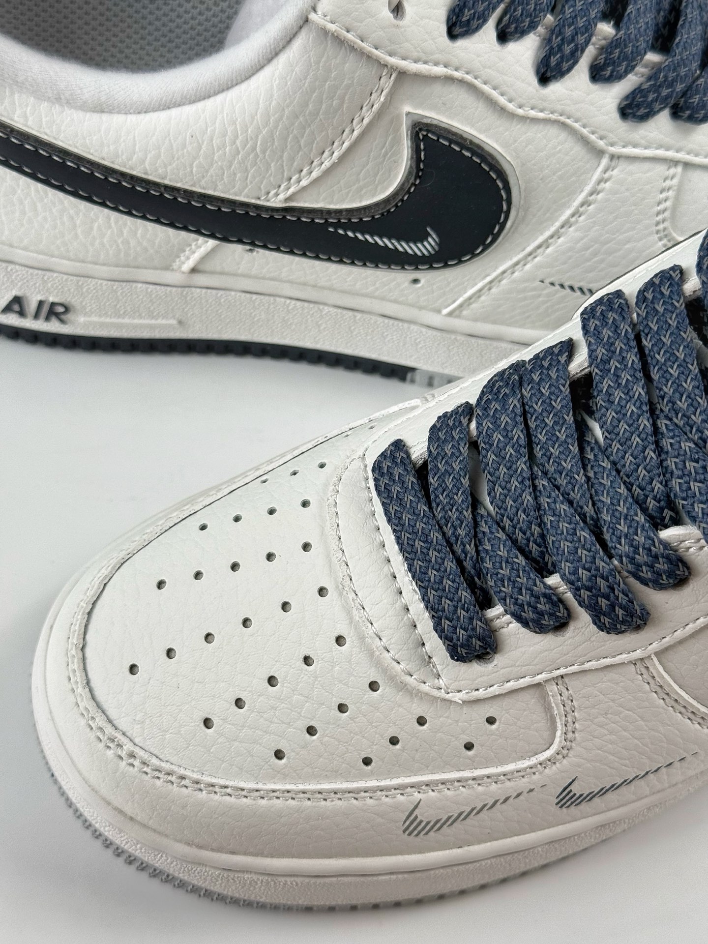 220 Nike Air Force 1 Low 07 x OFF-WHITE 白蓝小钩 DQ6628-158