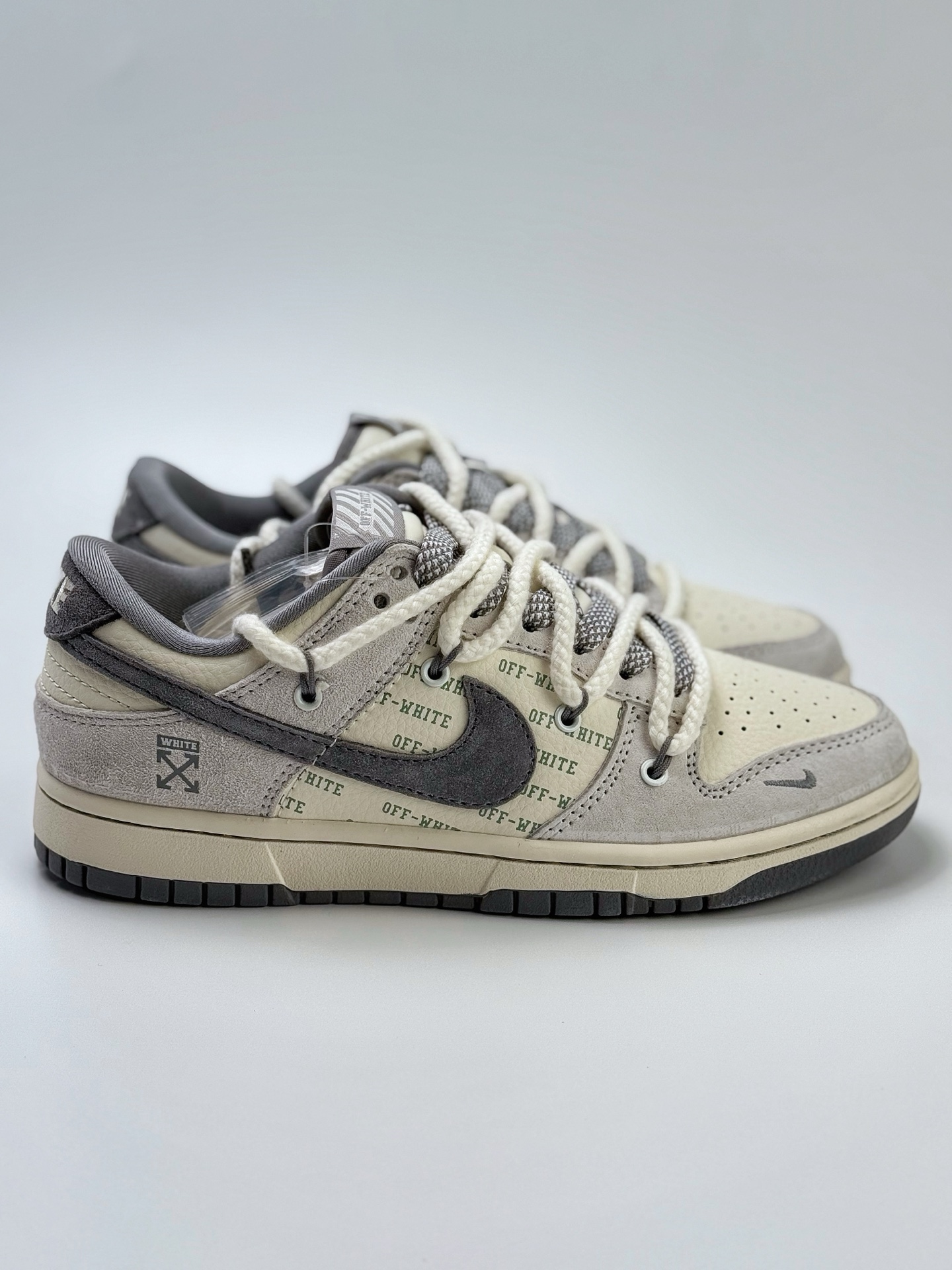 300 Nike SB Dunk Low 白灰小钩绑带满天星 YX5066-223