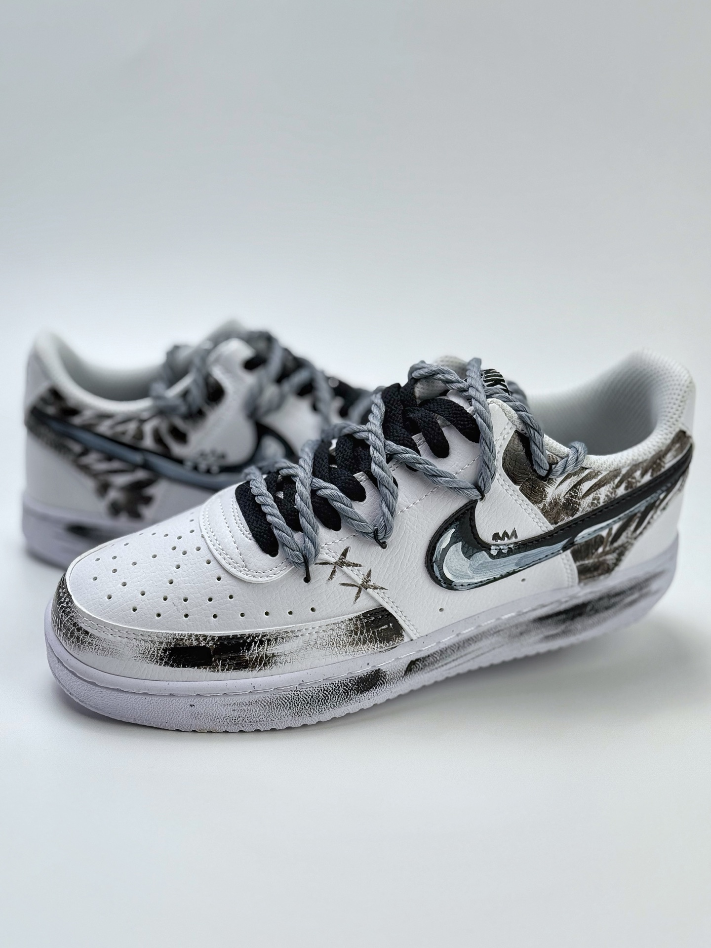 260 Nike Court Vision Low 暗黑天使 黑白色 休闲运动板鞋  DH2987-211