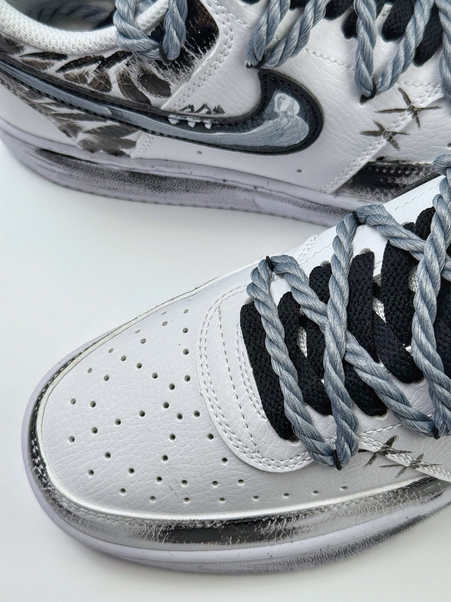 260 Nike Court Vision Low 暗黑天使 黑白色 休闲运动板鞋  DH2987-211