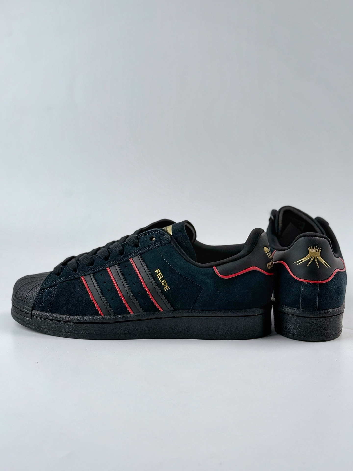 AD Originals Superstar x Feilpe Gustavo ADV ”Core Black/Better Scarlet” 黑红 JR7831