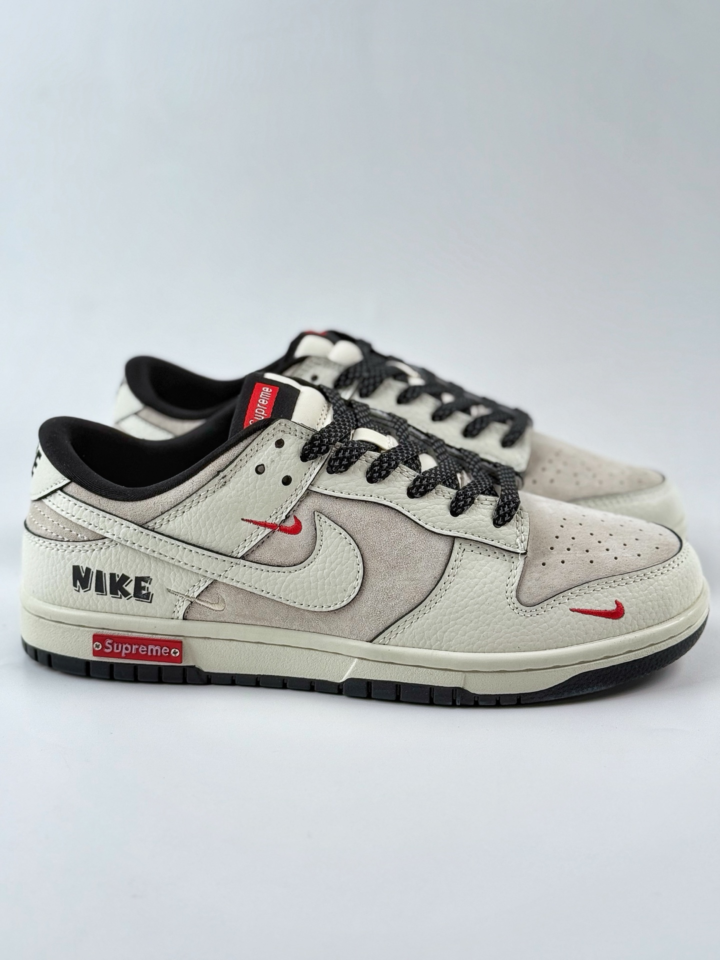 Nike SB Dunk Low 白黑红三小钩满天星 SC9207-410