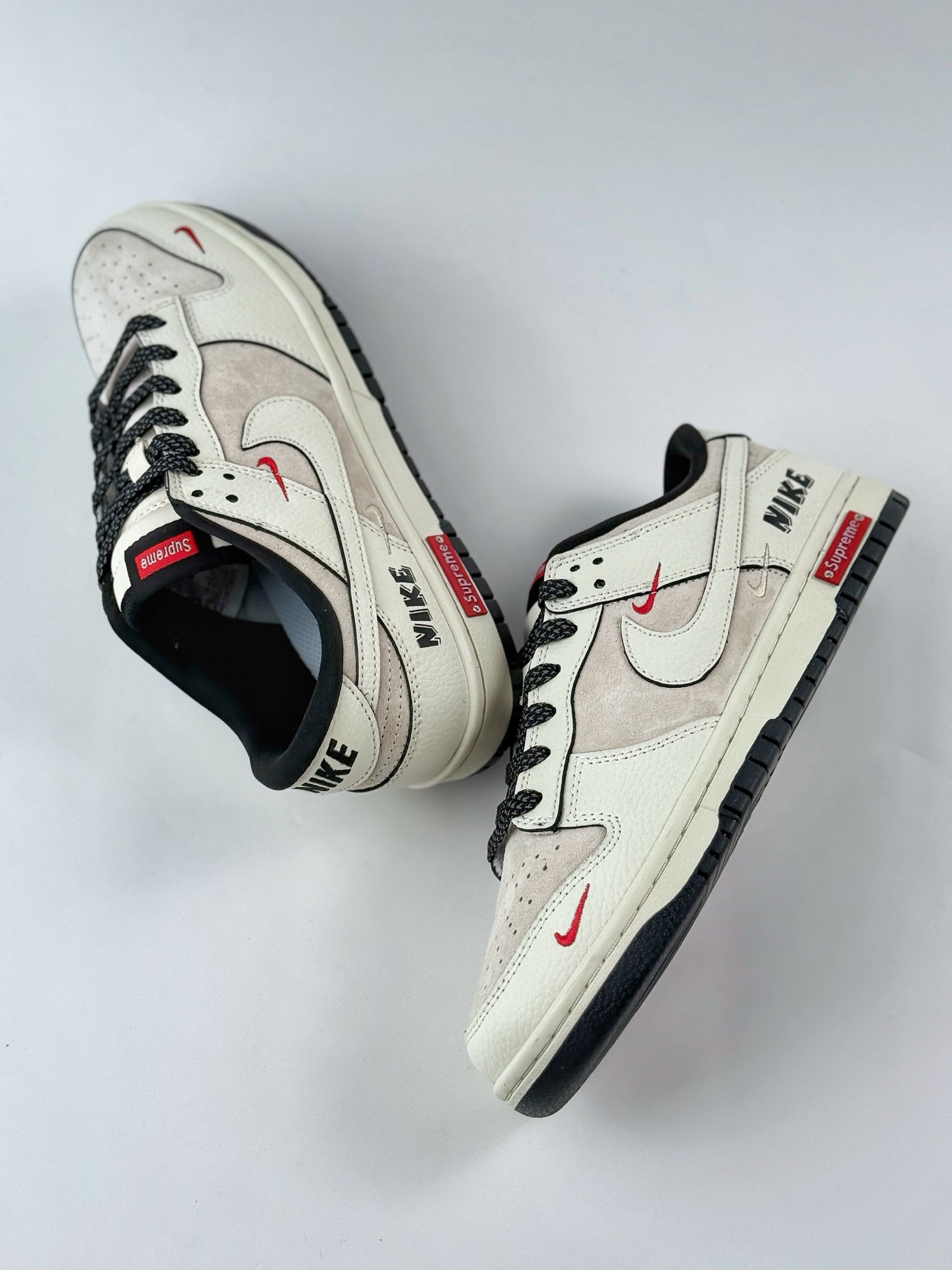 Nike SB Dunk Low 白黑红三小钩满天星 SC9207-410