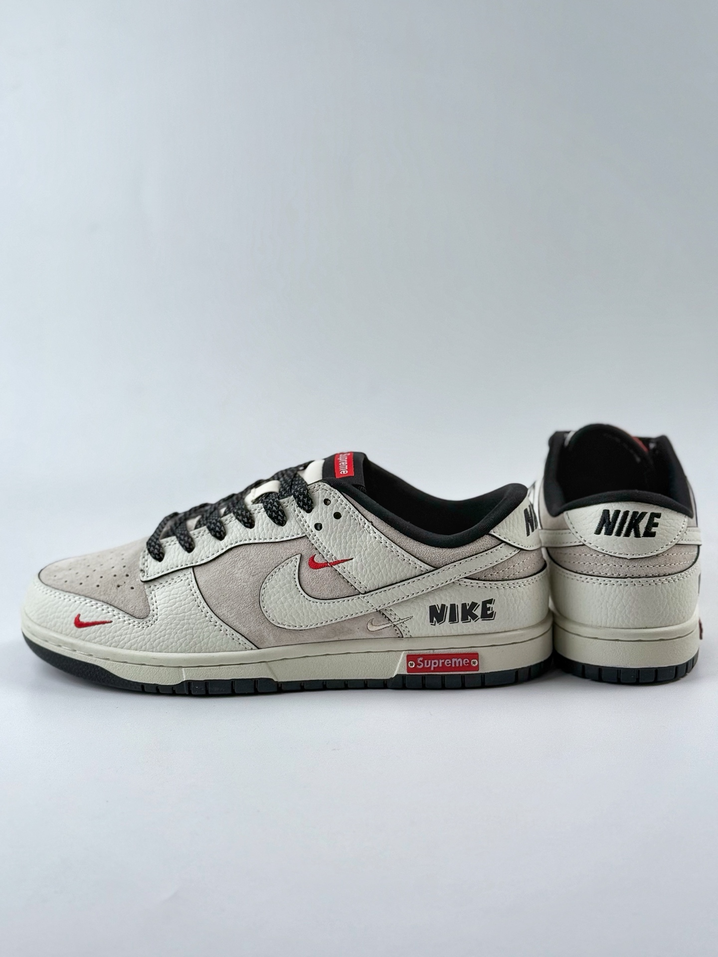 Nike SB Dunk Low 白黑红三小钩满天星 SC9207-410