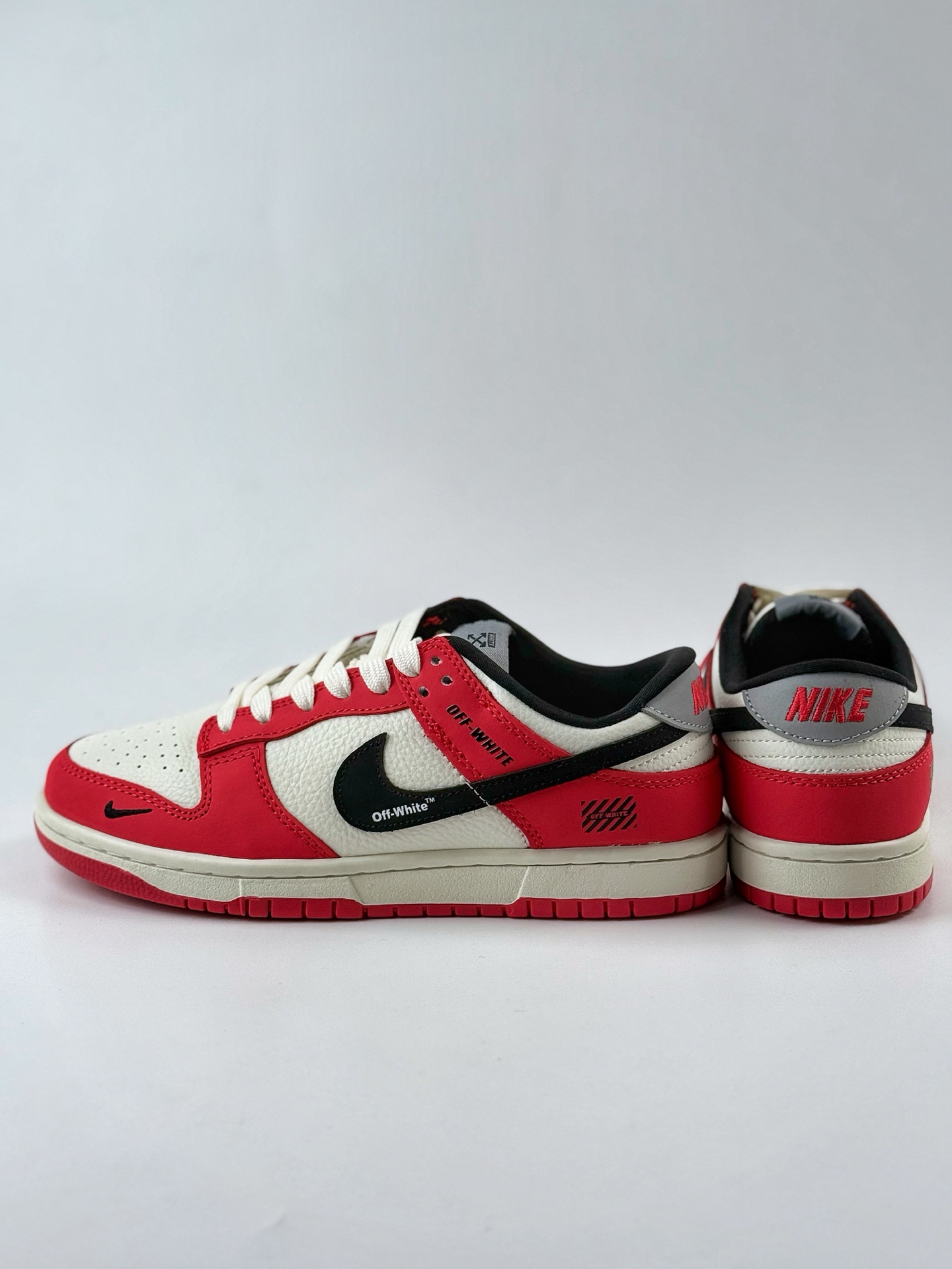 Nike SB Dunk Low x OFF-WHITE 白红黑小钩 XY2026-159