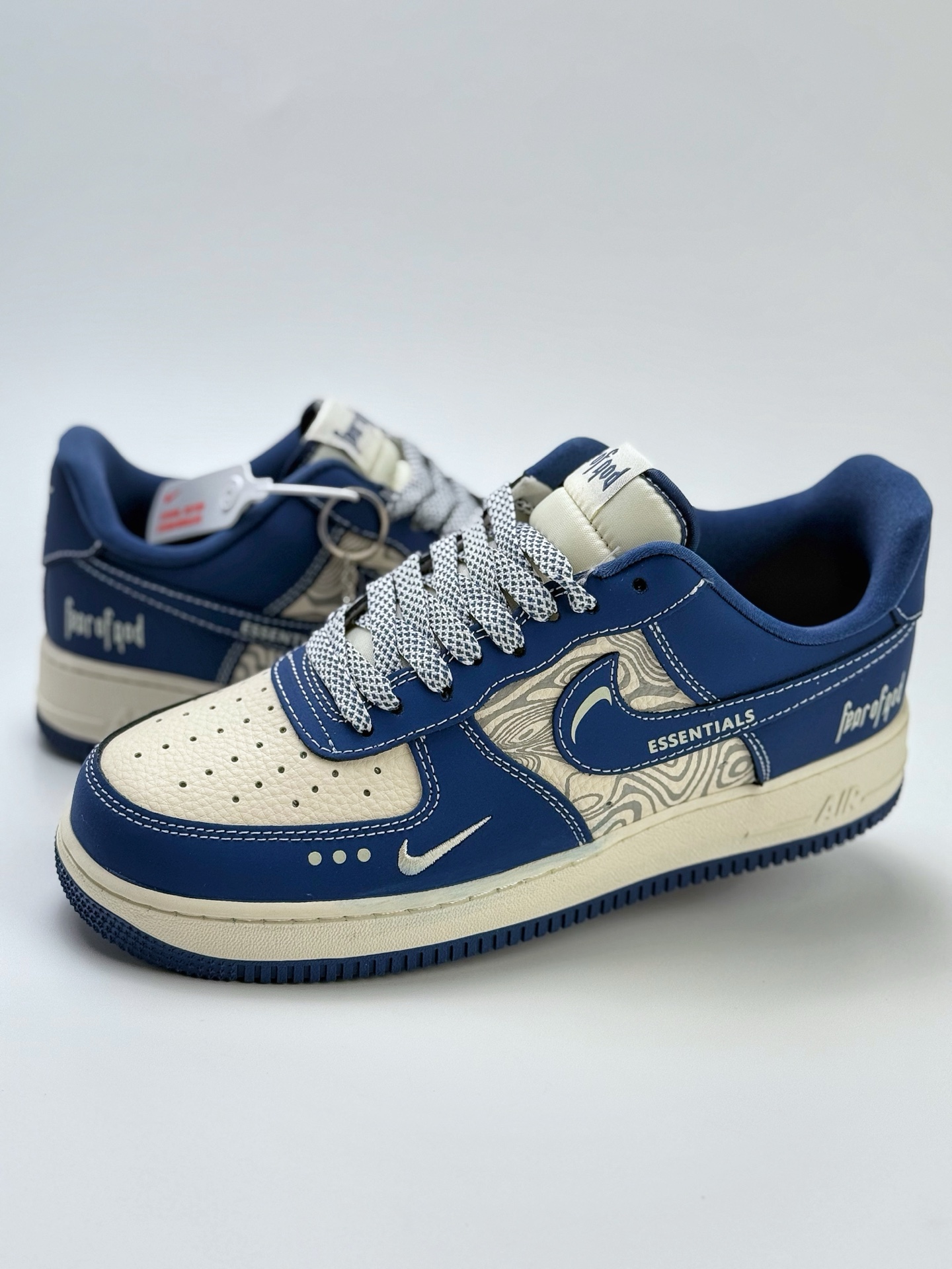 260 Nike Air Force 1 Low 07 x Fear Of God 蓝白小钩满天星 KK1988-079