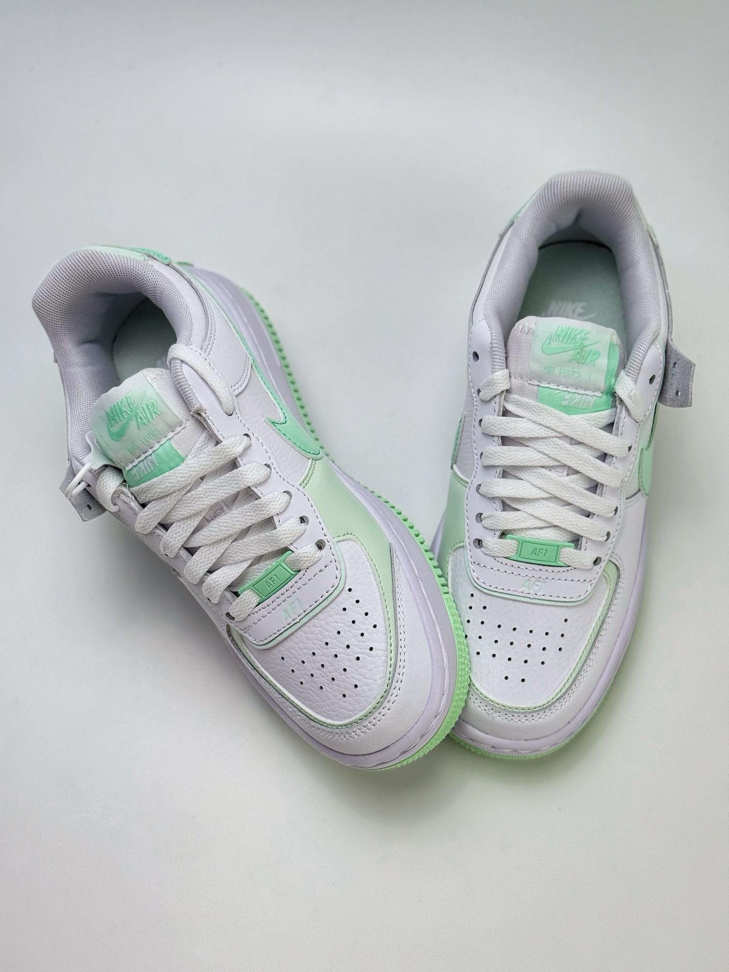 180 Nike Air Force 1 Low 07 Shadow 白绿 FZ3773-100