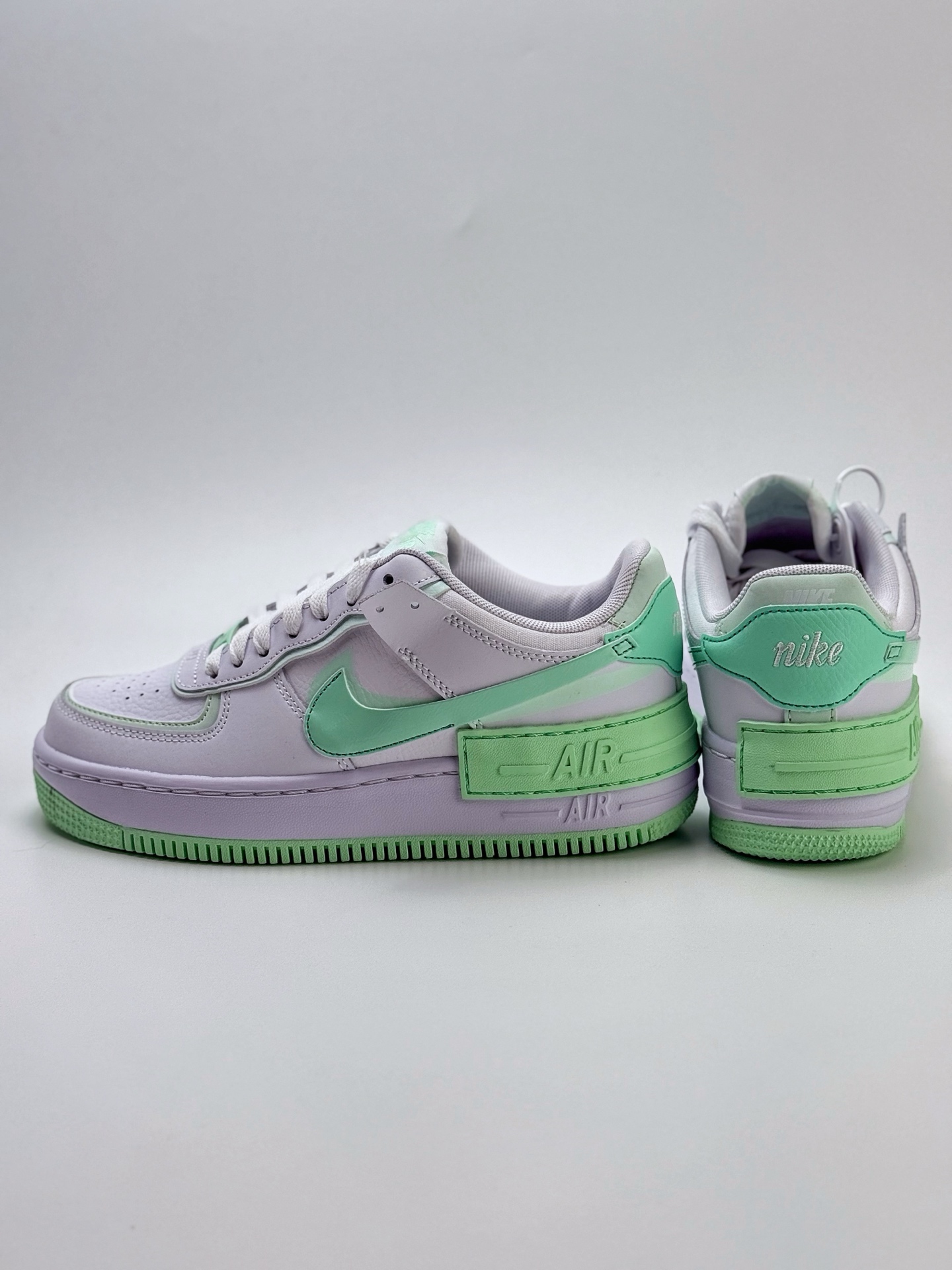 180 Nike Air Force 1 Low 07 Shadow 白绿 FZ3773-100