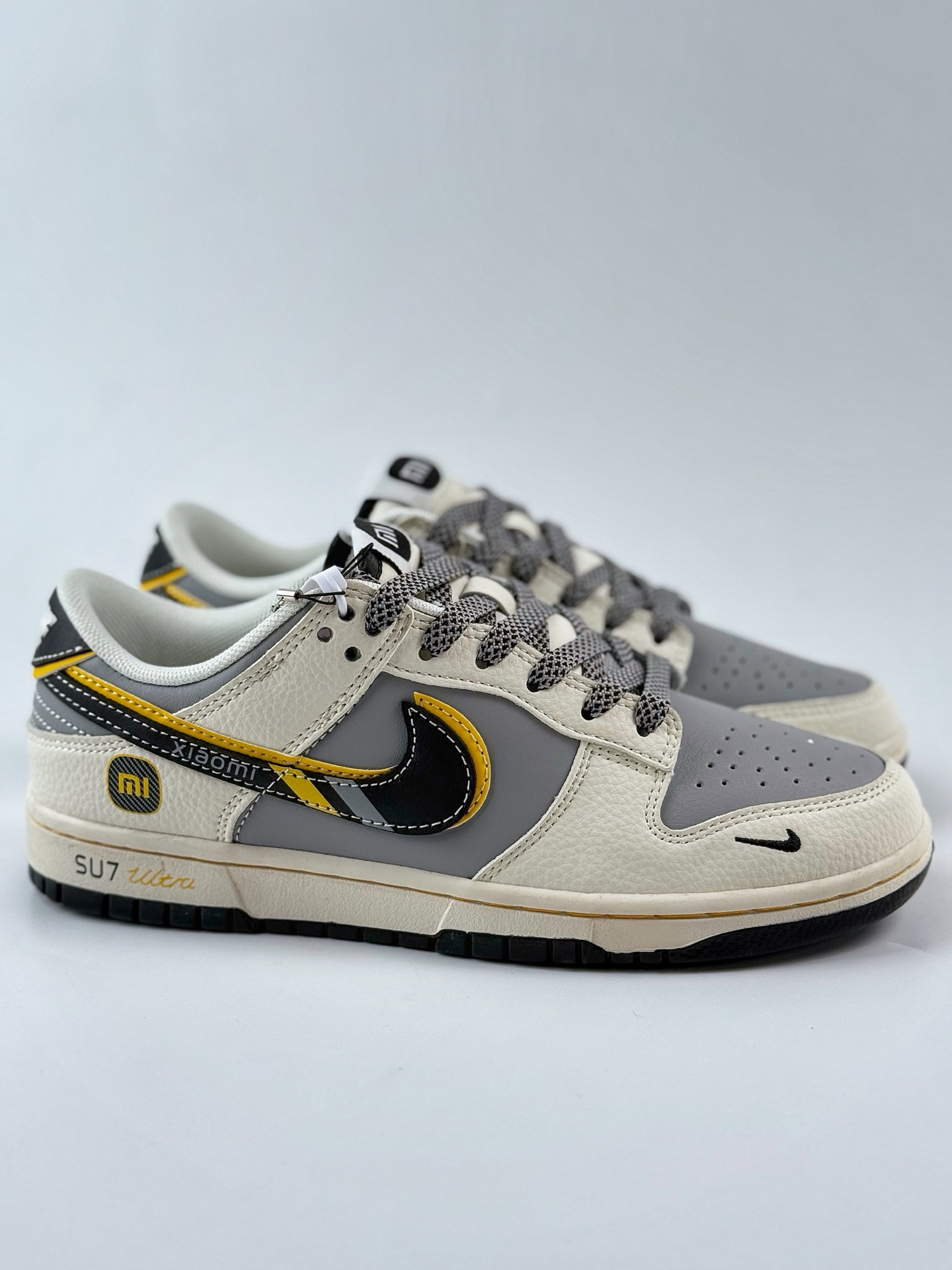 280 Nike SB Dunk Low SU7 Ultra 定制配色 白灰黄小钩满天星 XX3168-166