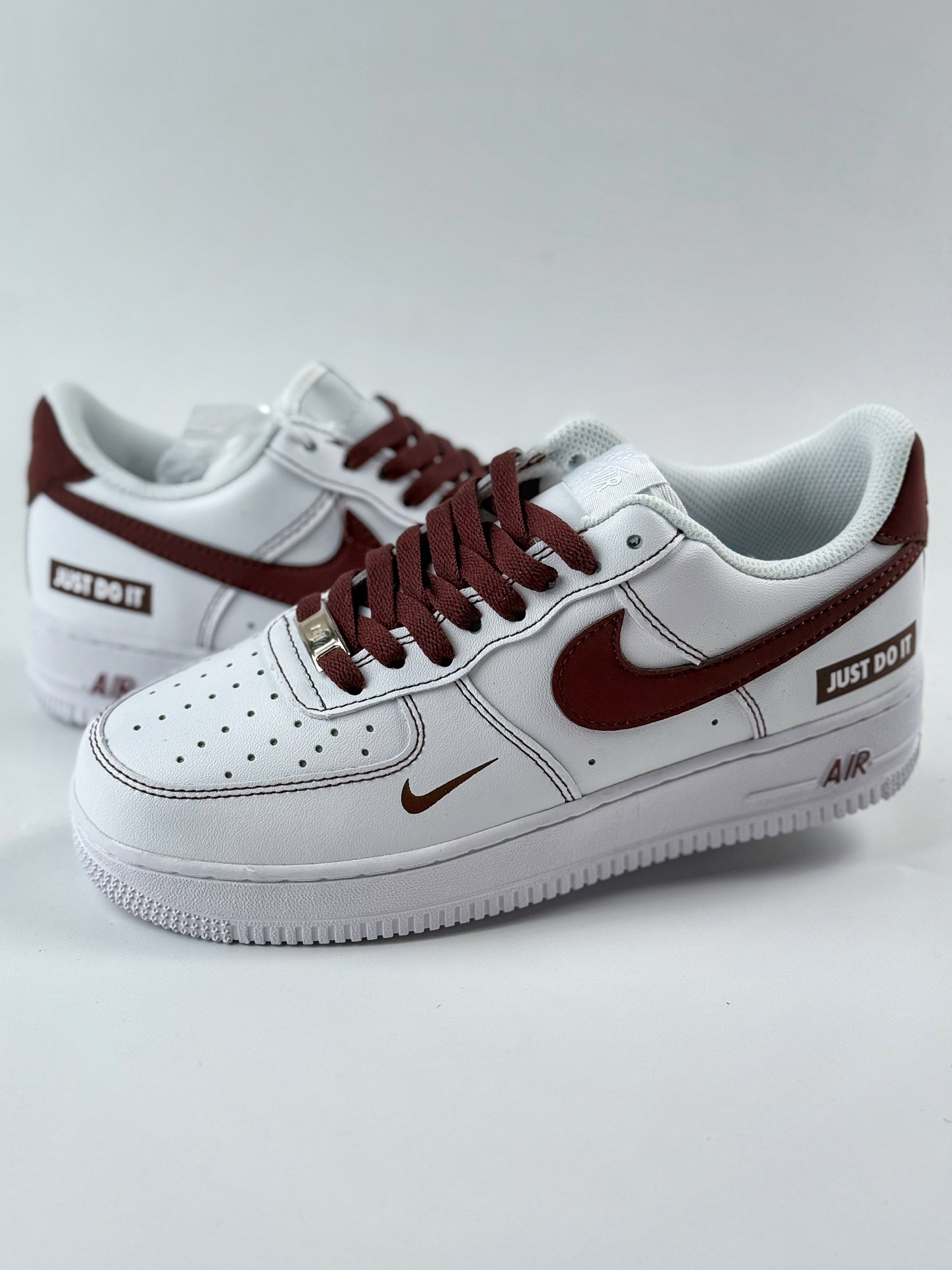 240 Nike Air Force 1 Low 07 Just Do It 白酒红小钩 CW2288-027