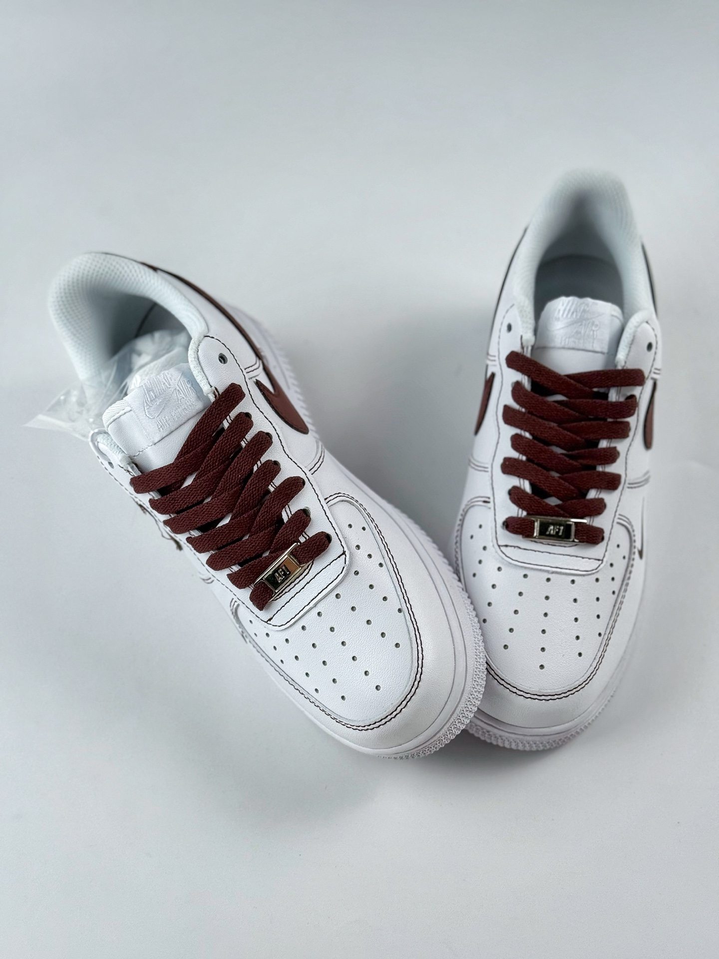 240 Nike Air Force 1 Low 07 Just Do It 白酒红小钩 CW2288-027
