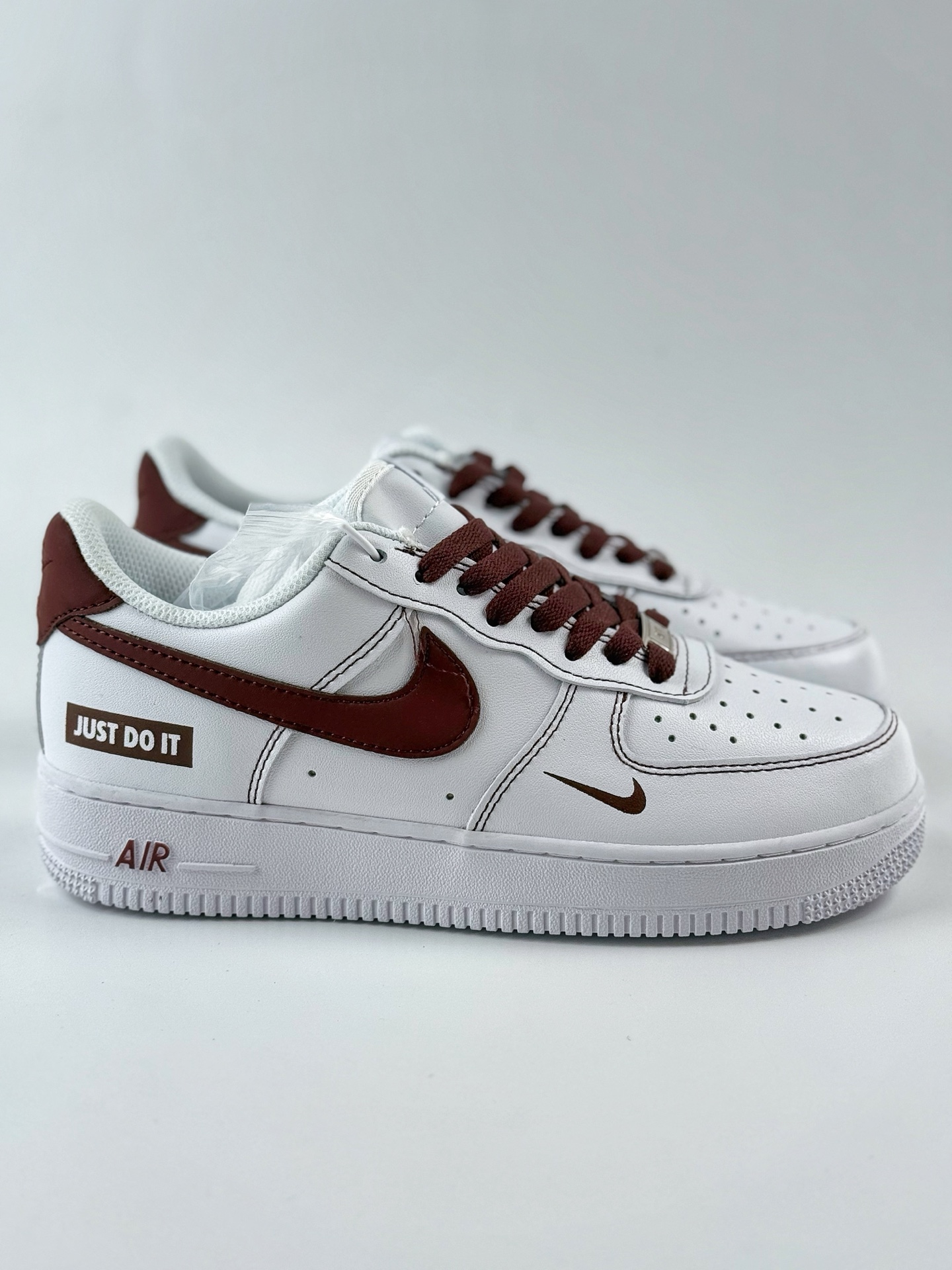 240 Nike Air Force 1 Low 07 Just Do It 白酒红小钩 CW2288-027
