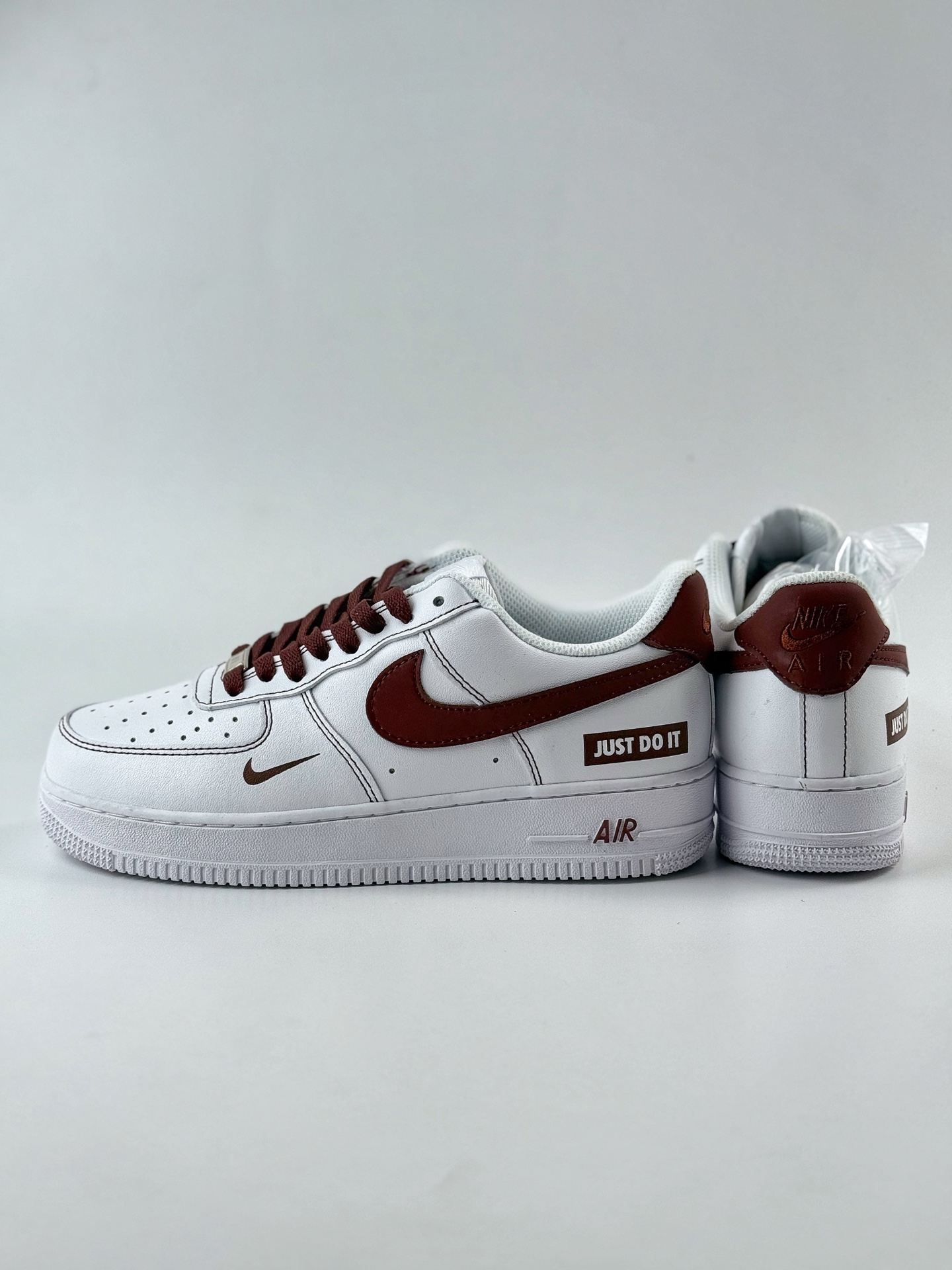 240 Nike Air Force 1 Low 07 Just Do It 白酒红小钩 CW2288-027